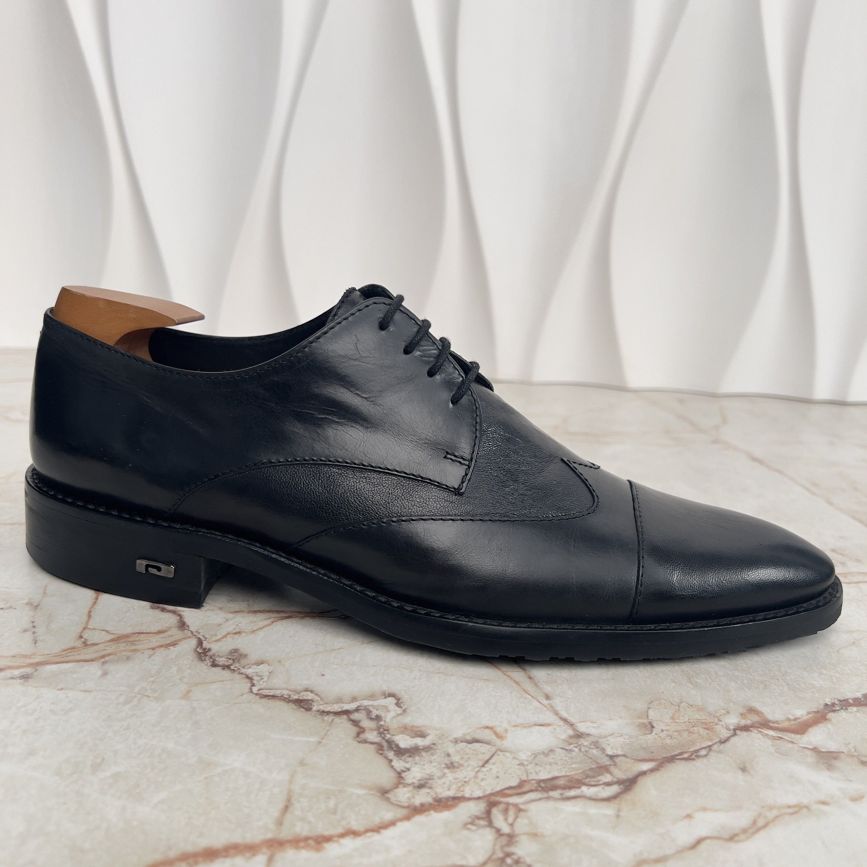 Other Pakerson Oxford Derby Lace Up Leather Hand Made In Italy Size US 8 / EU 41 - 5 Thumbnail
