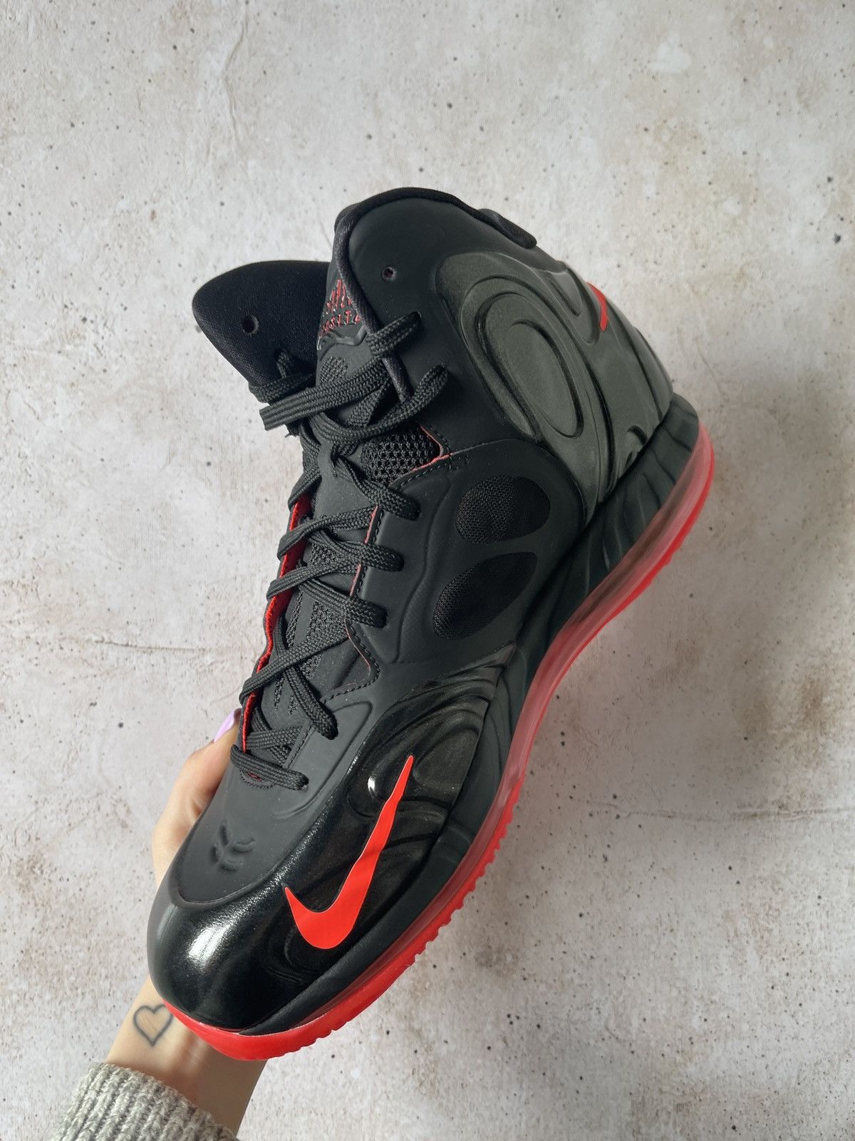 Nike sneakers Nike Hyperposite Black Crimson rare durant lebron Size US 10 / EU 43 - 4 Thumbnail