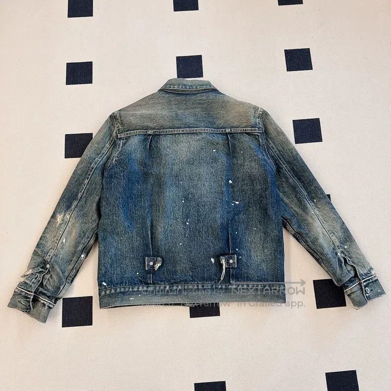 Neighborhood Neighborhood Denim Jacket with Wool Felt Lining, Great for Size US M / EU 48-50 / 2 - 7 Thumbnail