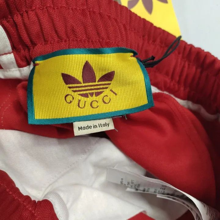 Gucci Gucci x Adidas Red Knit Joggers for Women-2507 Size 23" - 3 Thumbnail
