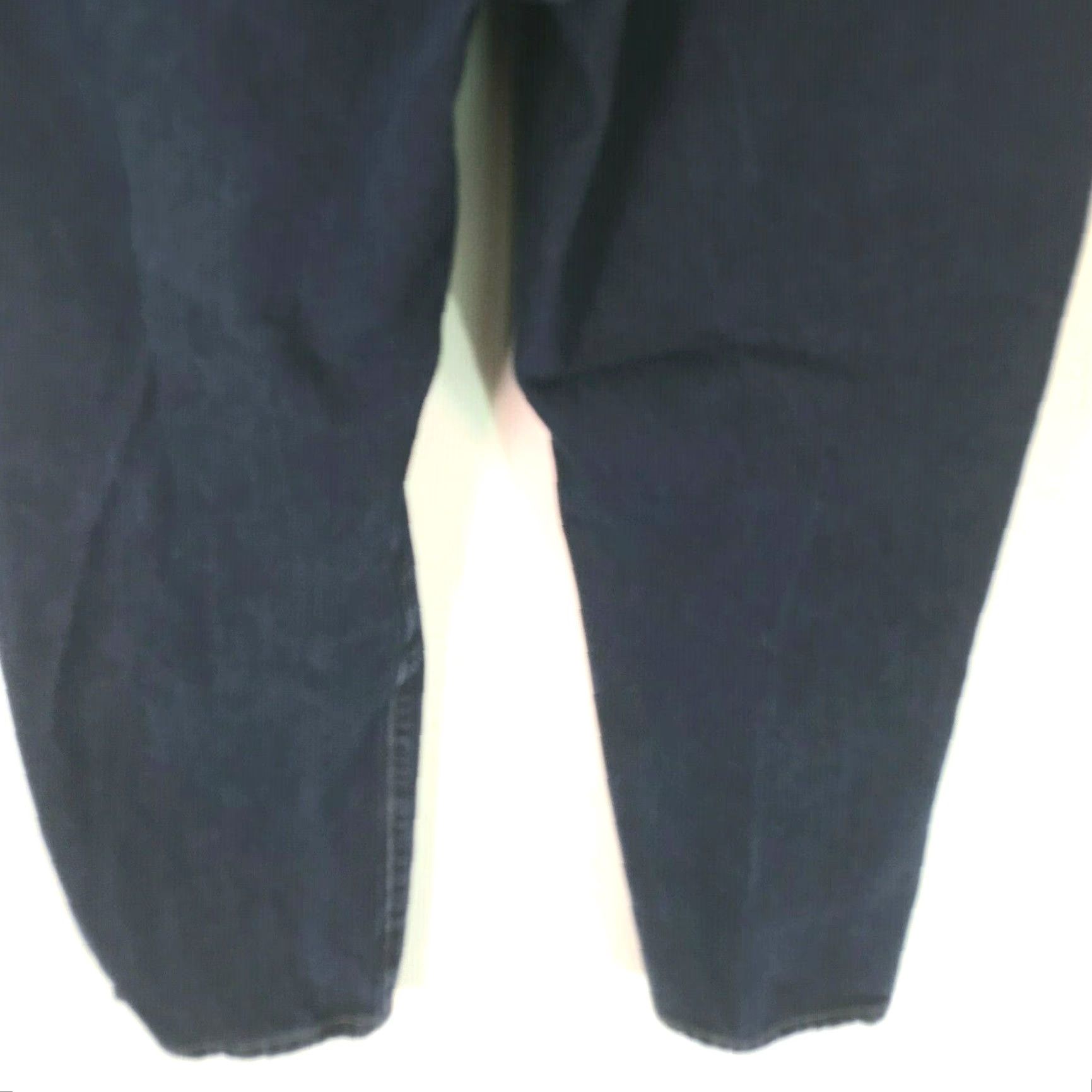 Lands' End Lands' End Men's High Rise Blue Denim Jeans, Size 42, Traditional Fit, Straight Leg, Regular Length, Casual Style Size US 42 / EU 58 - 6 Thumbnail