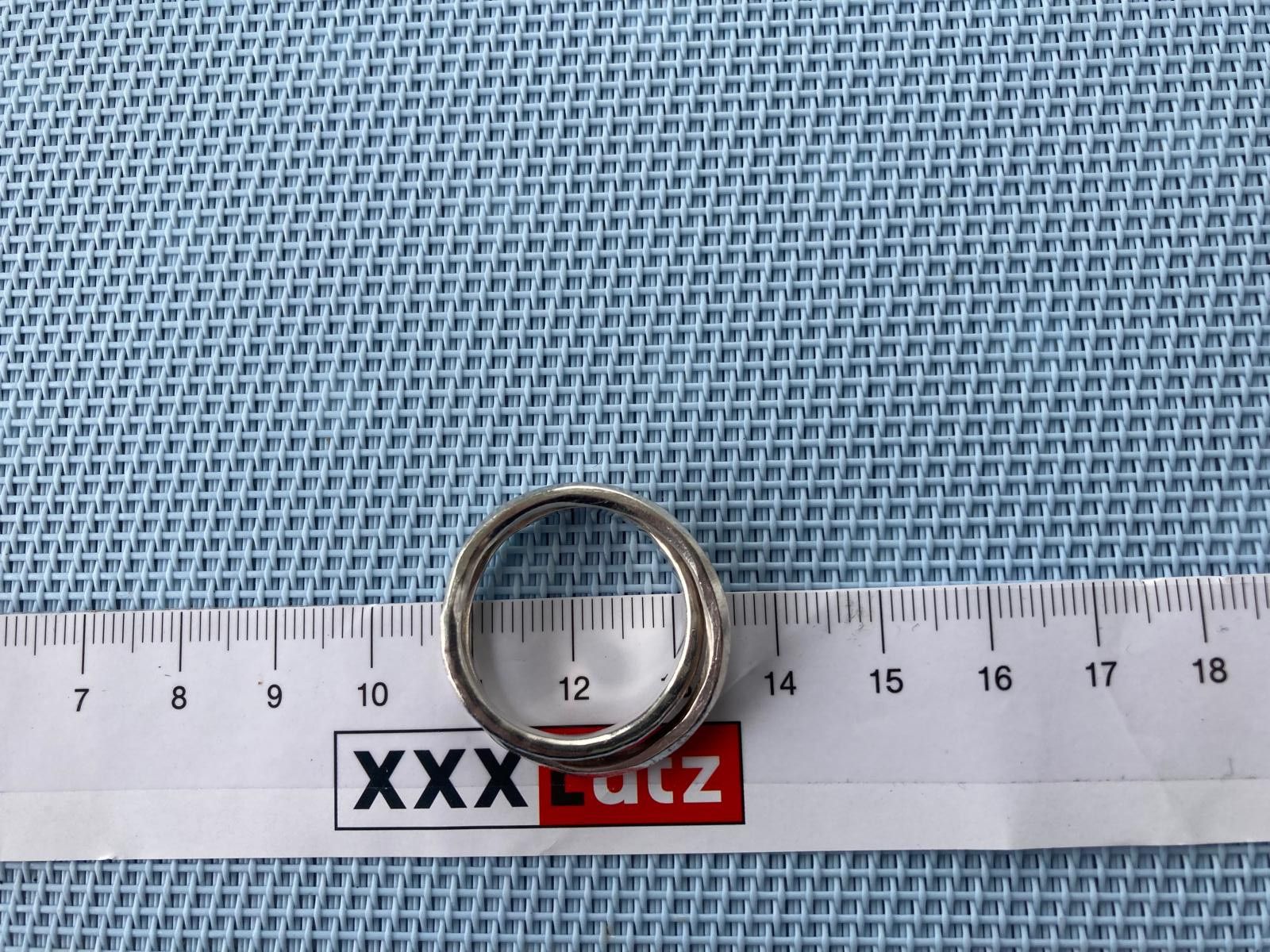 Werkstatt Munchen Werkstatt München duo interlacing 925 ring L Size ONE SIZE - 15 Thumbnail