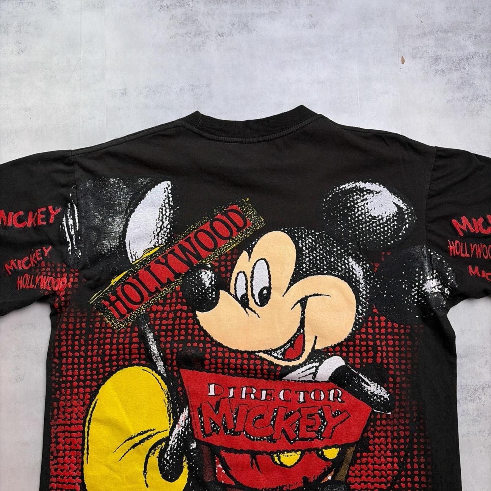 Other Vintage Giant Mickey Mouse AOP Double Sided Disney T-Shirt Size US L / EU 52-54 / 3 - 4 Thumbnail