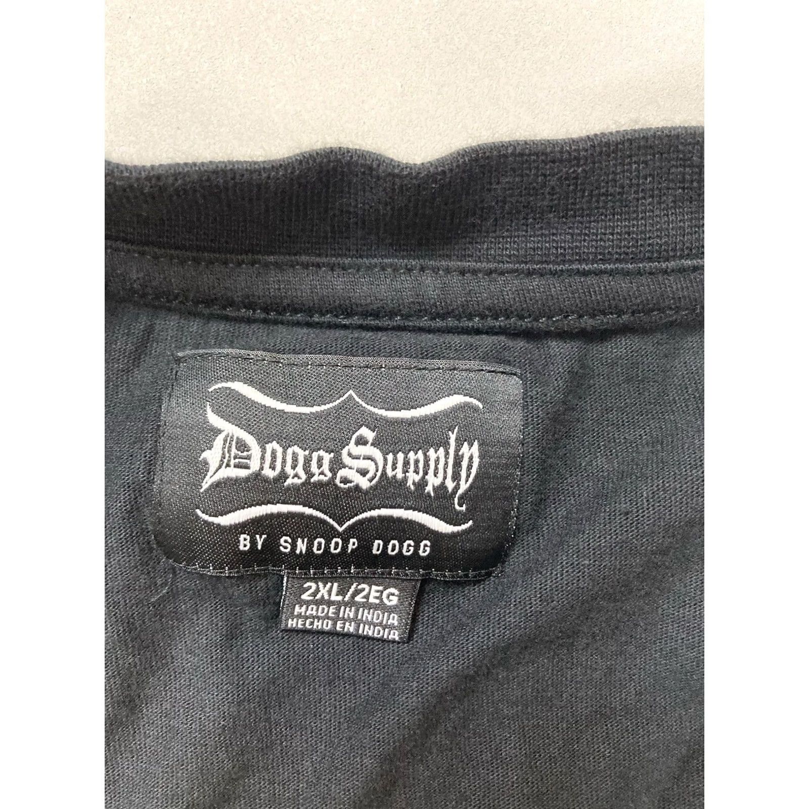 Vintage Dogg Supply by Snoop Dogg Graphic T-shirt Men XXL Black Music Hip Hop Shirt Size US XXL / EU 58 / 5 - 4 Thumbnail