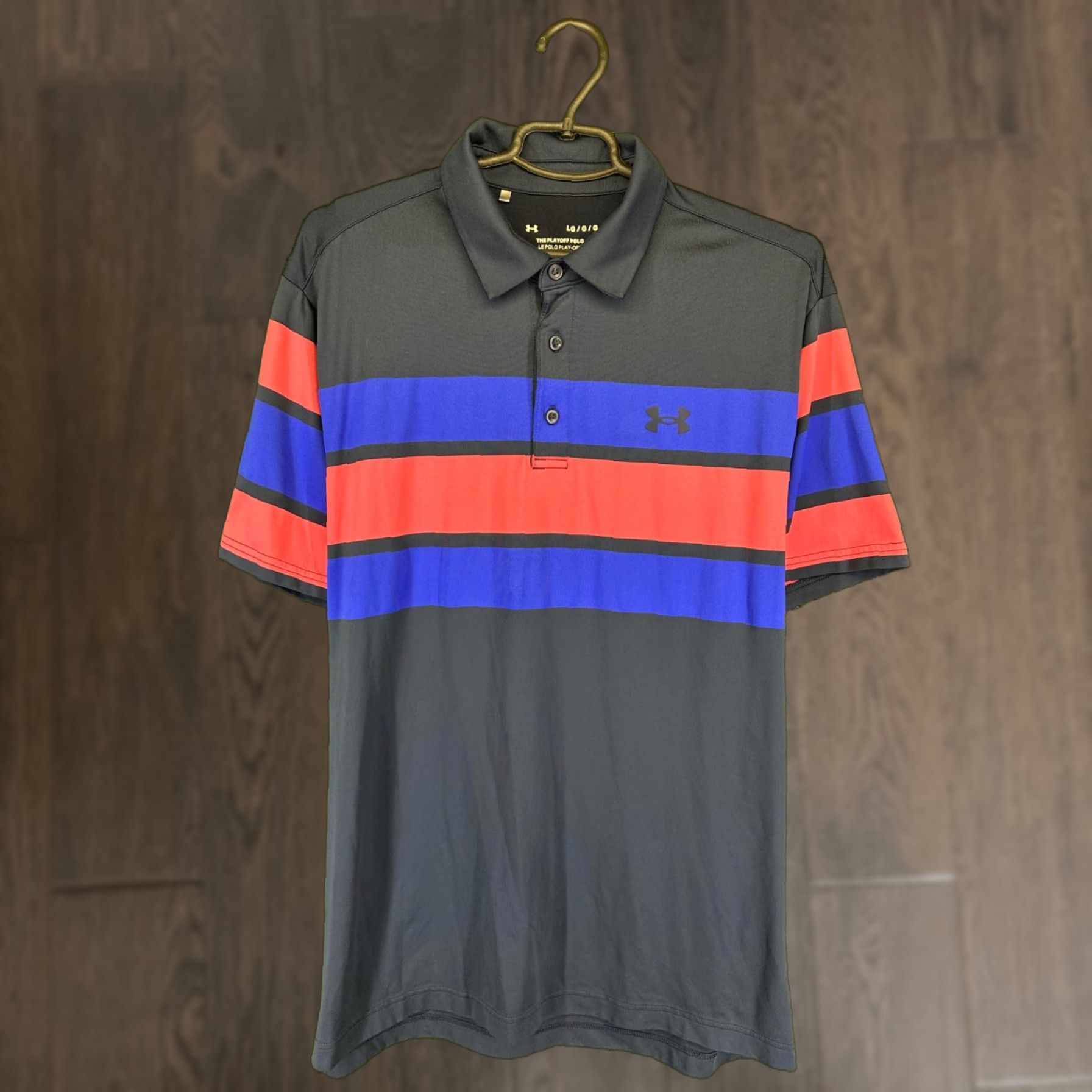 Under Armour Under Armour Performance Polo Shirt Men L Navy blue Solid Short Sleeve 2021 Polo Size US L / EU 52-54 / 3 - 1 Thumbnail