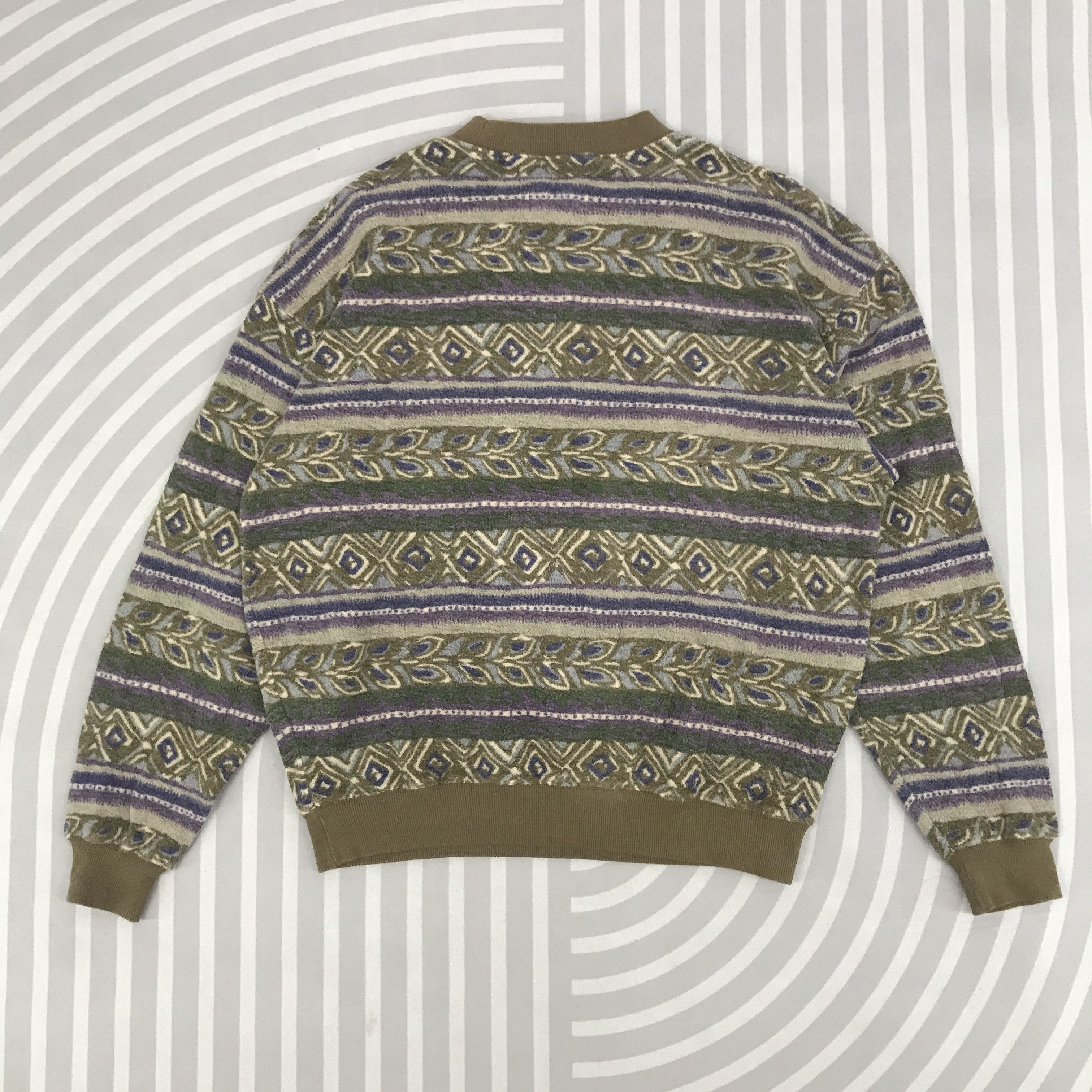 Japanese Brand × Vintage Vintage Polo Country Navajo striped design Sweatshirt Size US M / EU 48-50 / 2 - 3 Thumbnail