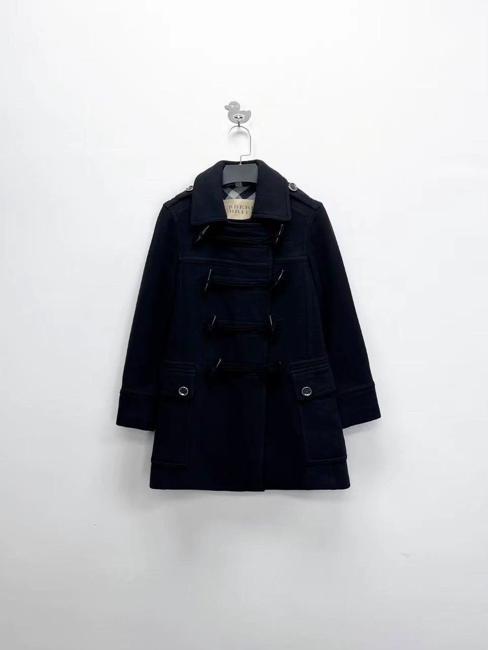 Burberry burberry navy double-breasted wool coat Size XS / US 0-2 / IT 36-38 - 1 Thumbnail