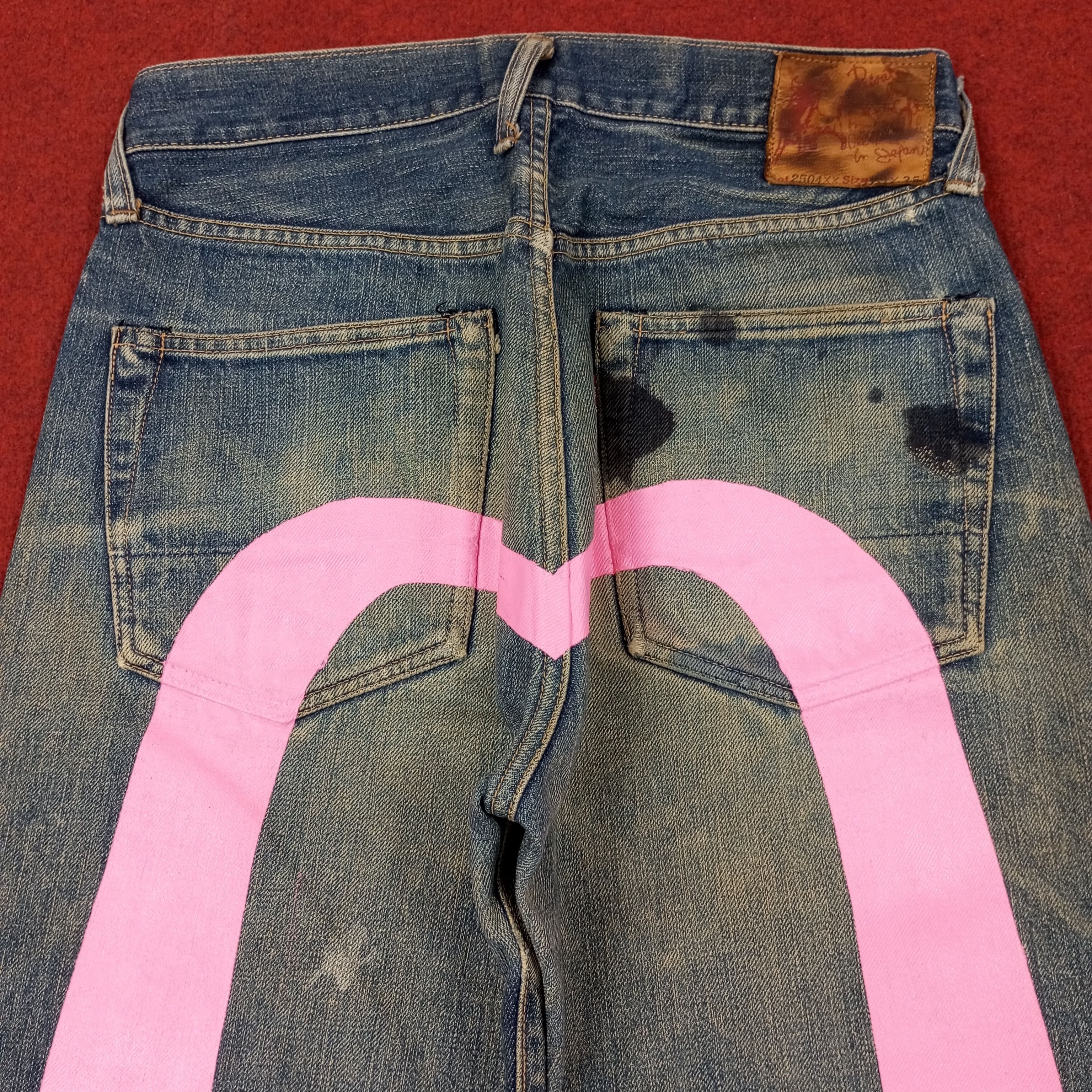 Evisu Evis Japanese Brand Fashion Custom Daicock Jeans c235n26 Size US 28 / EU 44 - 2 Thumbnail