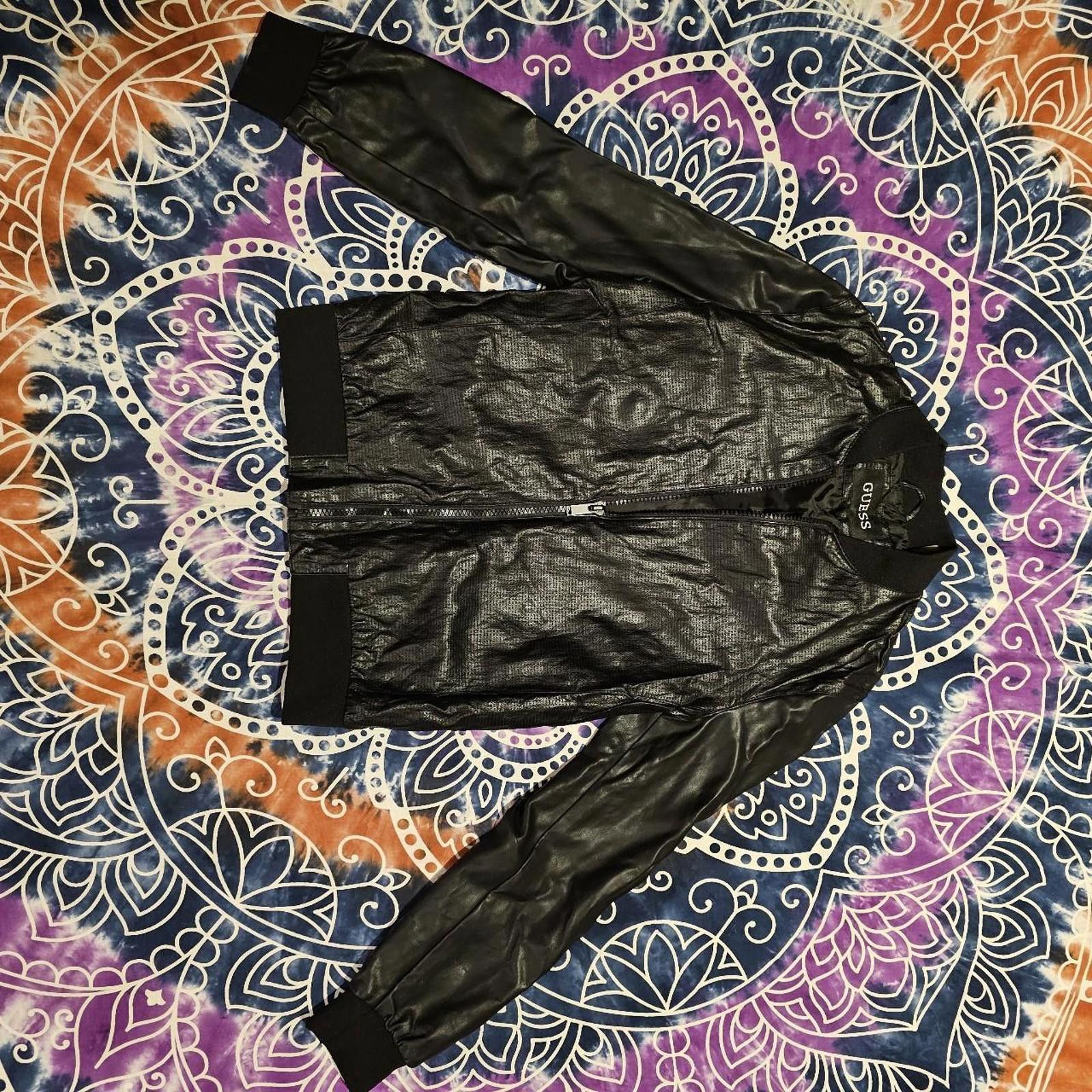 Guess Guess Men's Black Jacket Size US M / EU 48-50 / 2 - 2 Thumbnail