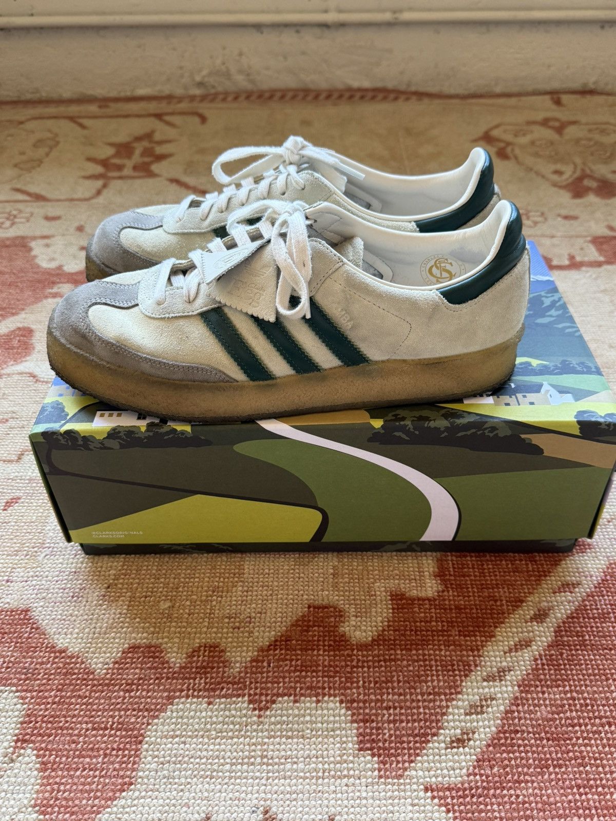 Adidas × Clarks × Kith adidas Clarks 8th Street Kith Sambas ID7297 Size US 11 / EU 44 - 5 Thumbnail