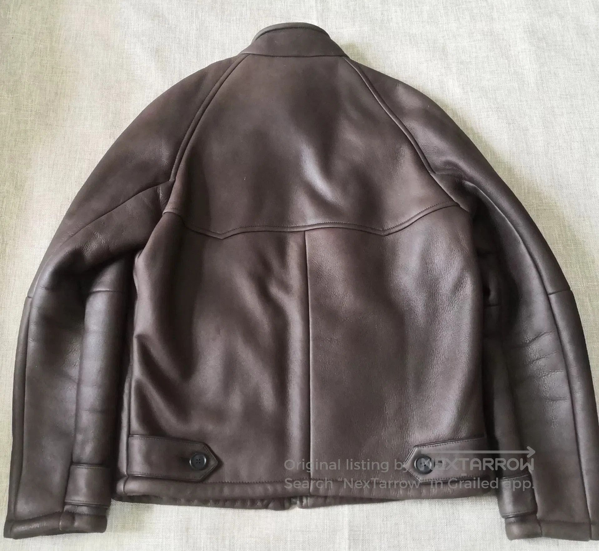 Prada Prada Men's Brown Shearling Jacket. Size US M / EU 48-50 / 2 - 9 Thumbnail