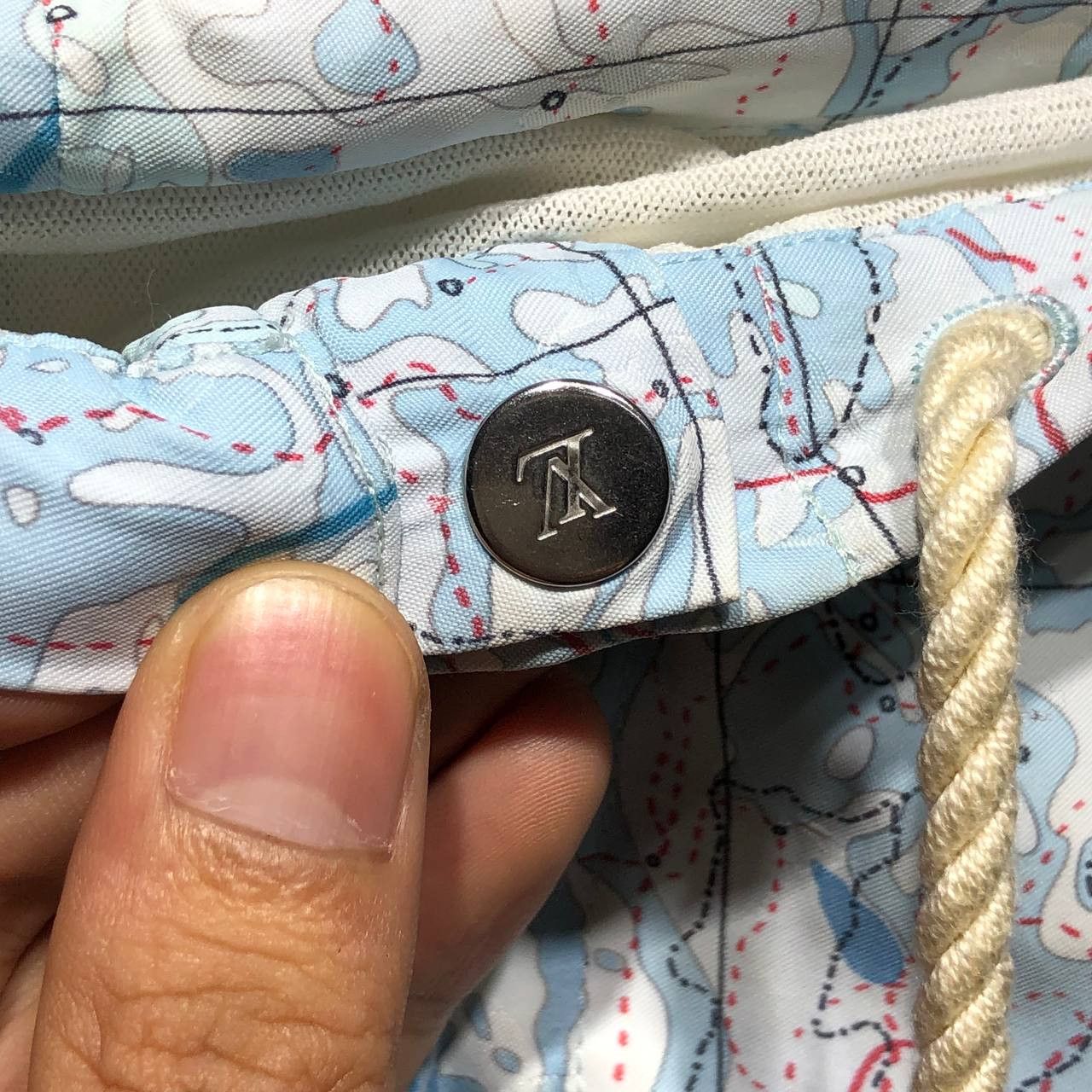 Louis Vuitton Louis Vuitton Monogram logo Map Swim Shorts Size US 32 / EU 48 - 16 Thumbnail