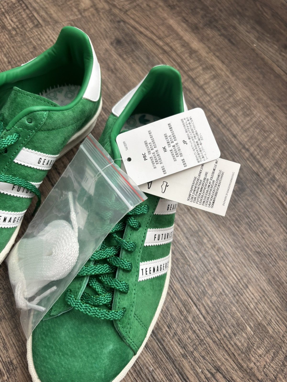 Adidas × Human Made Adidas x Human Made Sz. 7 Campus Green Shoes Size US 7 / EU 40 - 9 Thumbnail