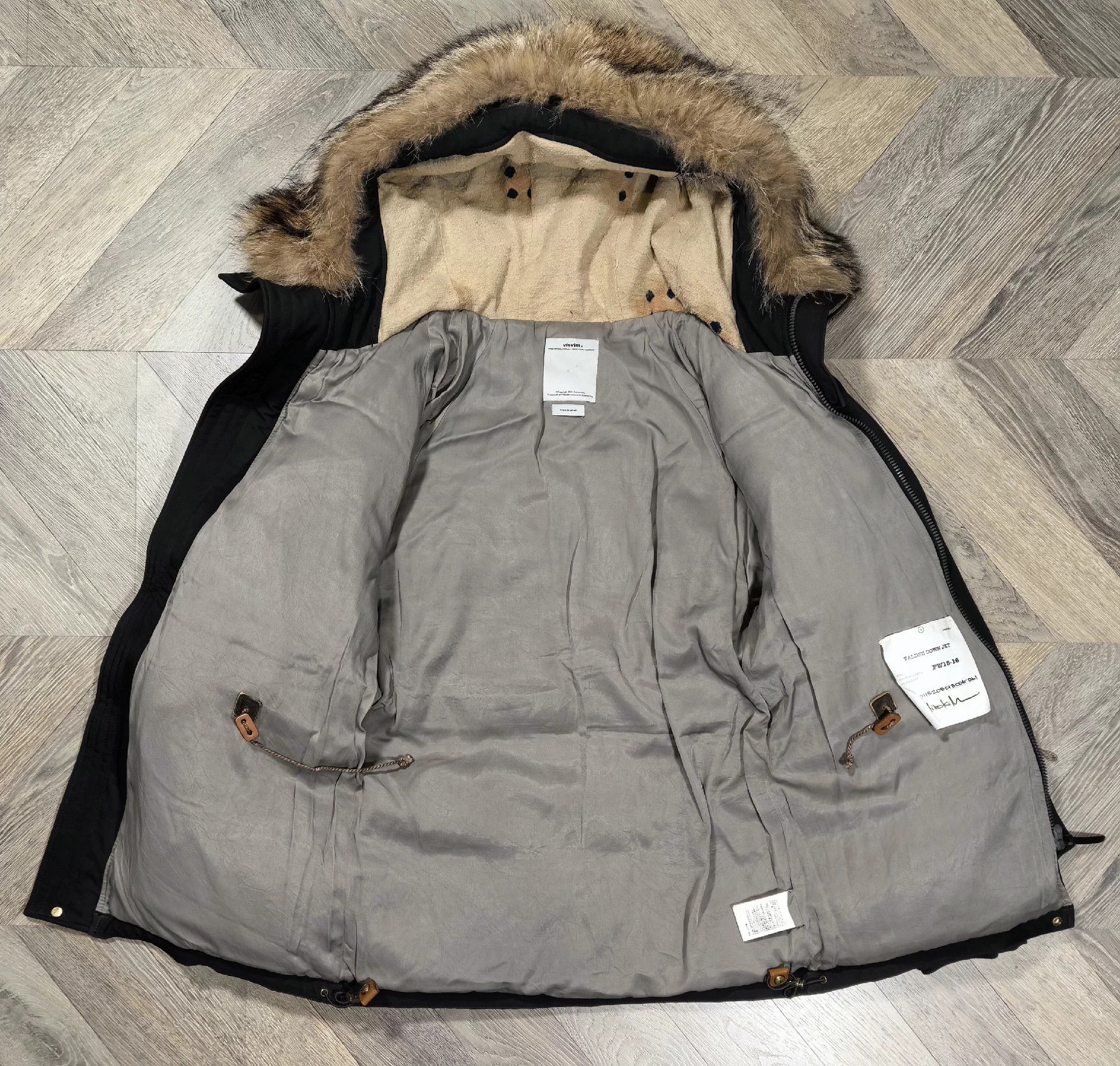 Visvim VISVIM 15AW VALDEZ COAT Mud Dye Charcoal Black 1 Size US S / EU 44-46 / 1 - 3 Thumbnail