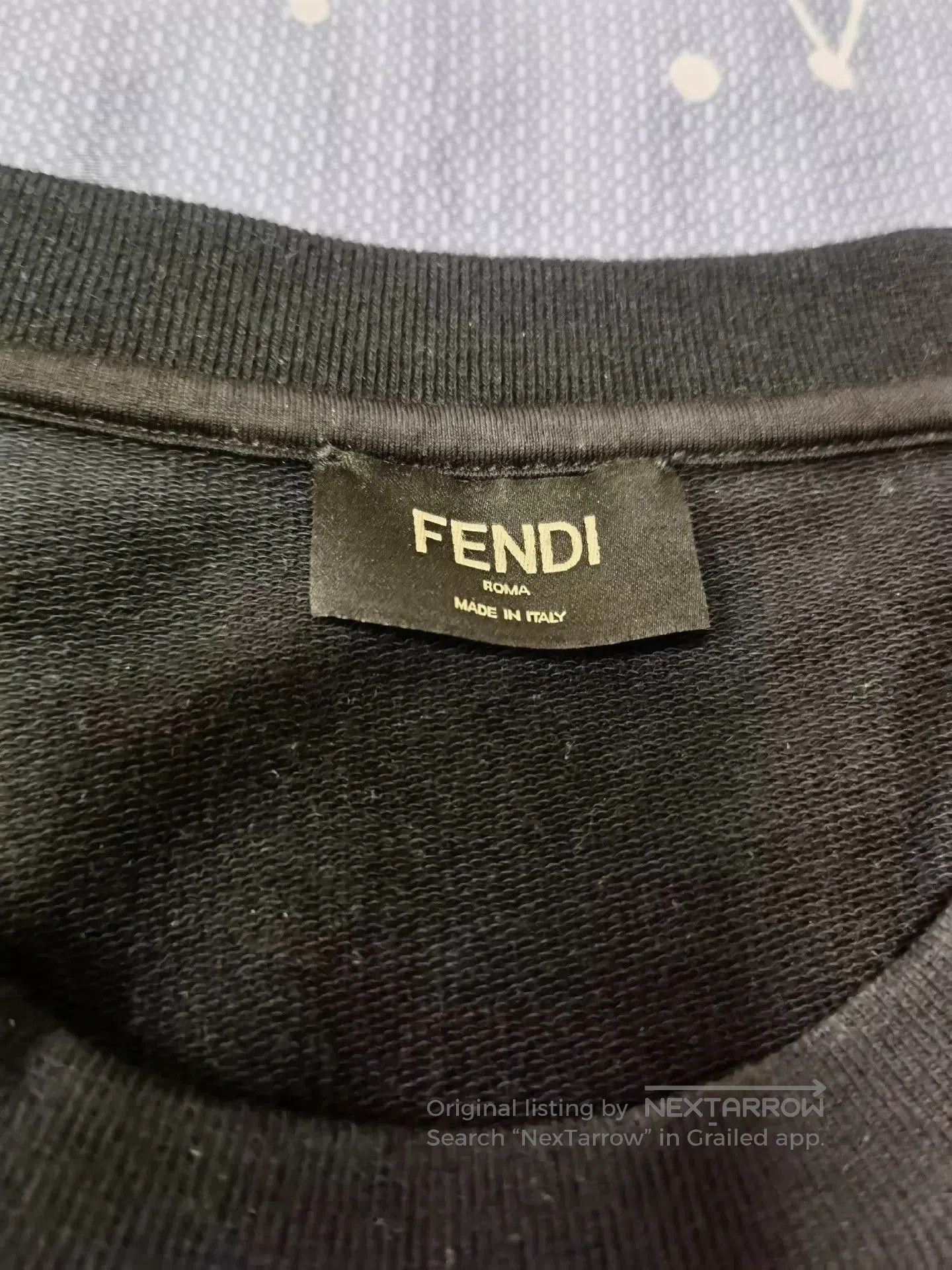 Fendi Fendi Monster Patchwork Leather Rivet Sweater. Size US M / EU 48-50 / 2 - 2 Thumbnail