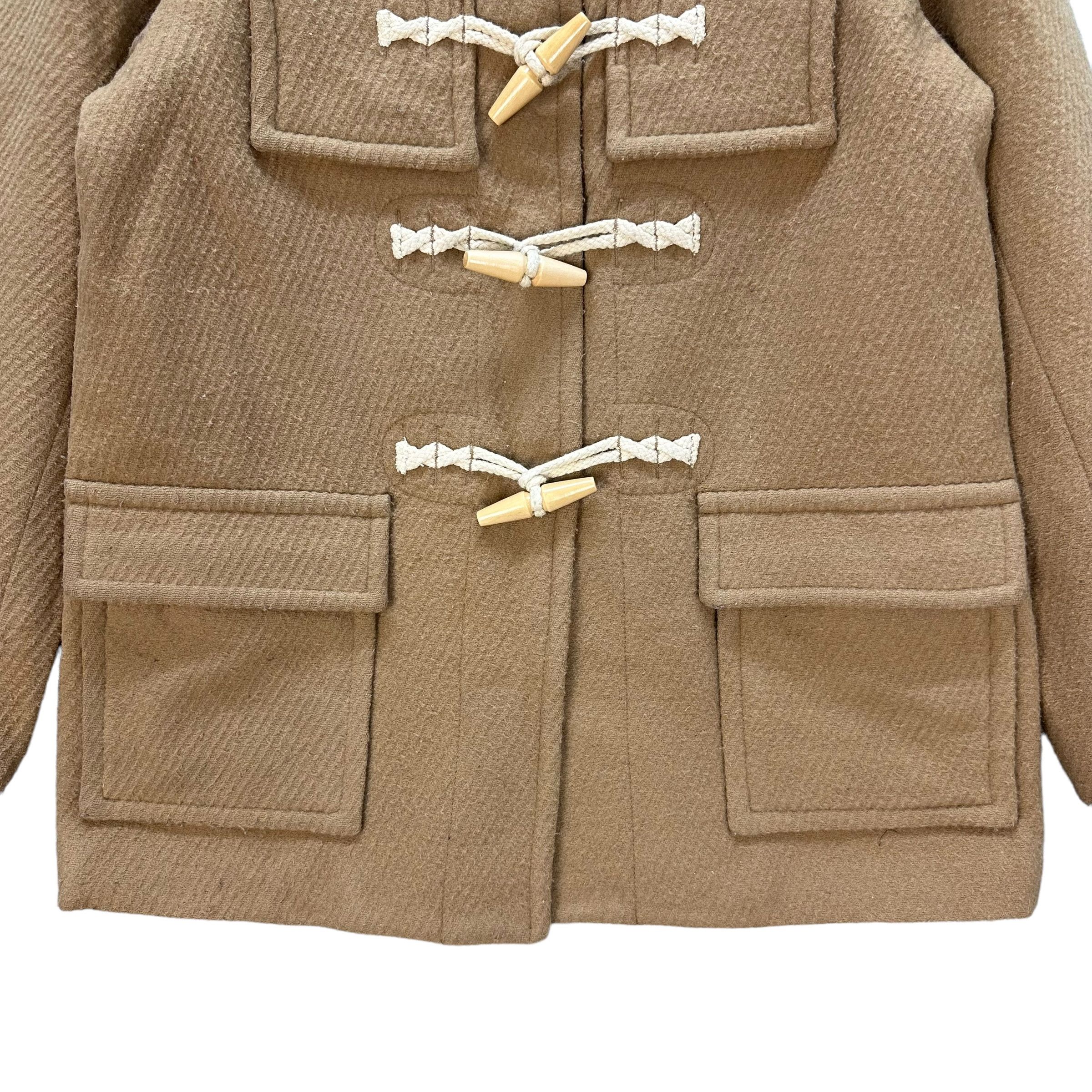 Ne-Net NE-NET ANIMAL GRAPHIC LINING WOOL DUFFLE COAT #9016-48 Size US S / EU 44-46 / 1 - 3 Thumbnail