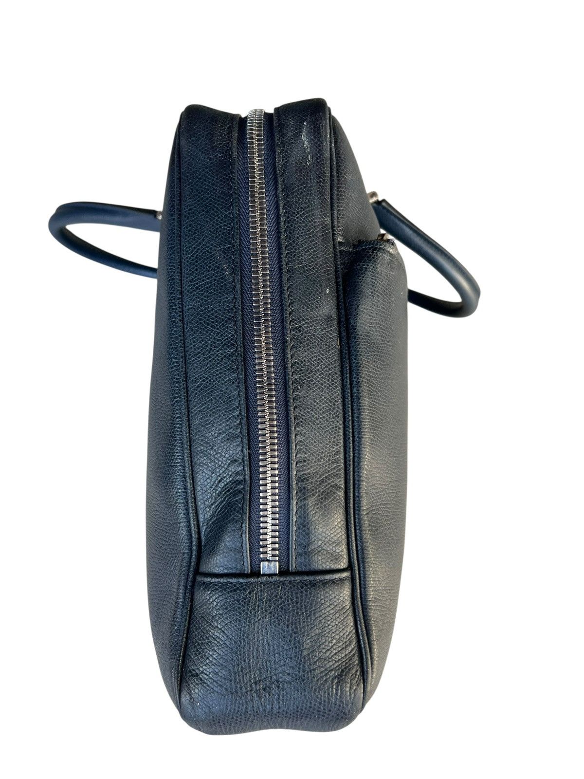 Valextra Avietta Briefcase Valextra Scratches Patina Leather Bag Size ONE SIZE - 13 Thumbnail