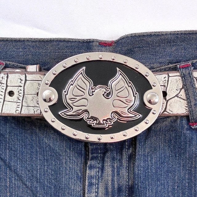 Vintage Firebird Belt Buckle Retro Reminiscent Classic Cars Size ONE SIZE - 3 Thumbnail