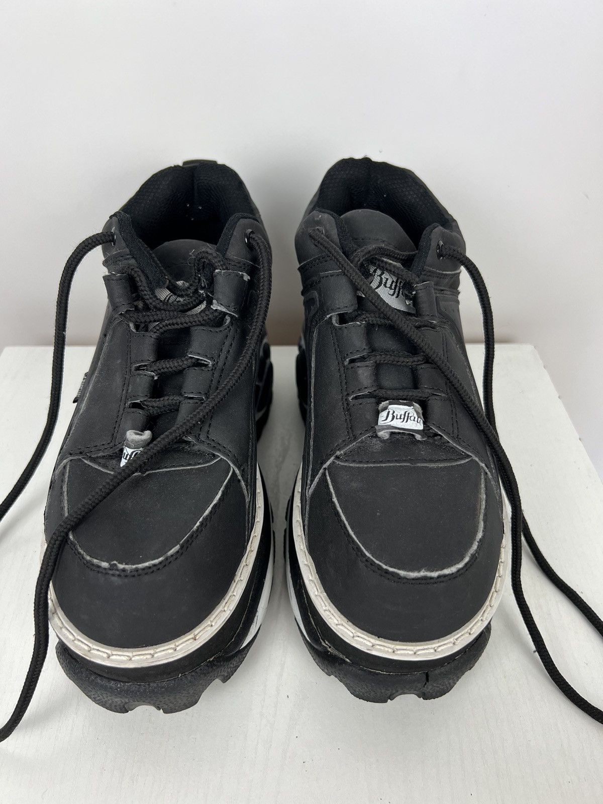 Buffalo London Rare Buffalo High Platform Boot Shoes Black Size 37 Size US 7 / IT 37 - 10 Thumbnail