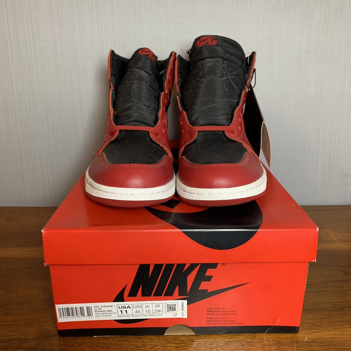 Jordan Brand Jordan 1 Retro High 85 Varsity Red Size US 11 / EU 44 - 7 Thumbnail