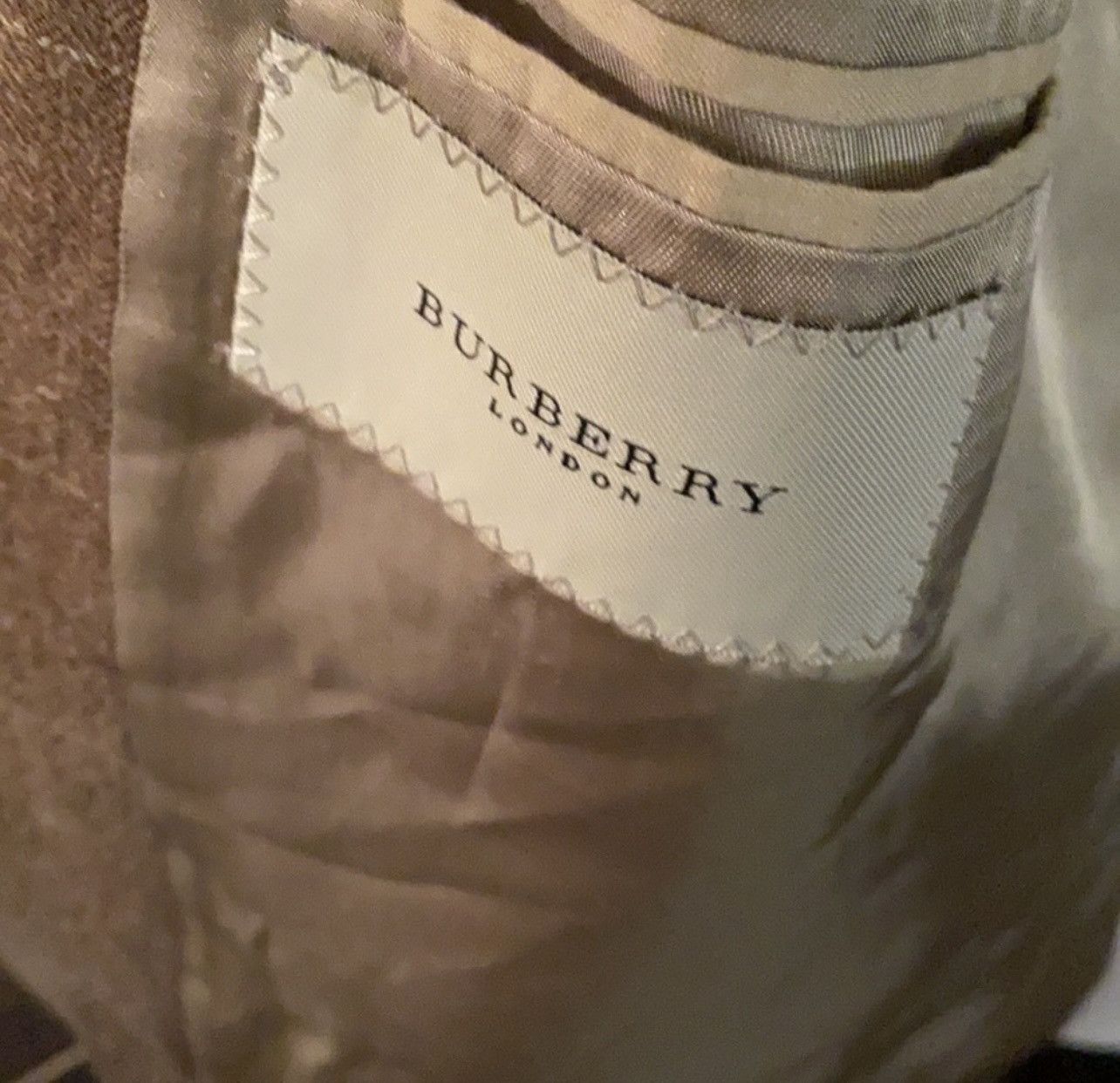 Burberry Burberry London Wool/Silk Blazer Size 44L - 3 Thumbnail