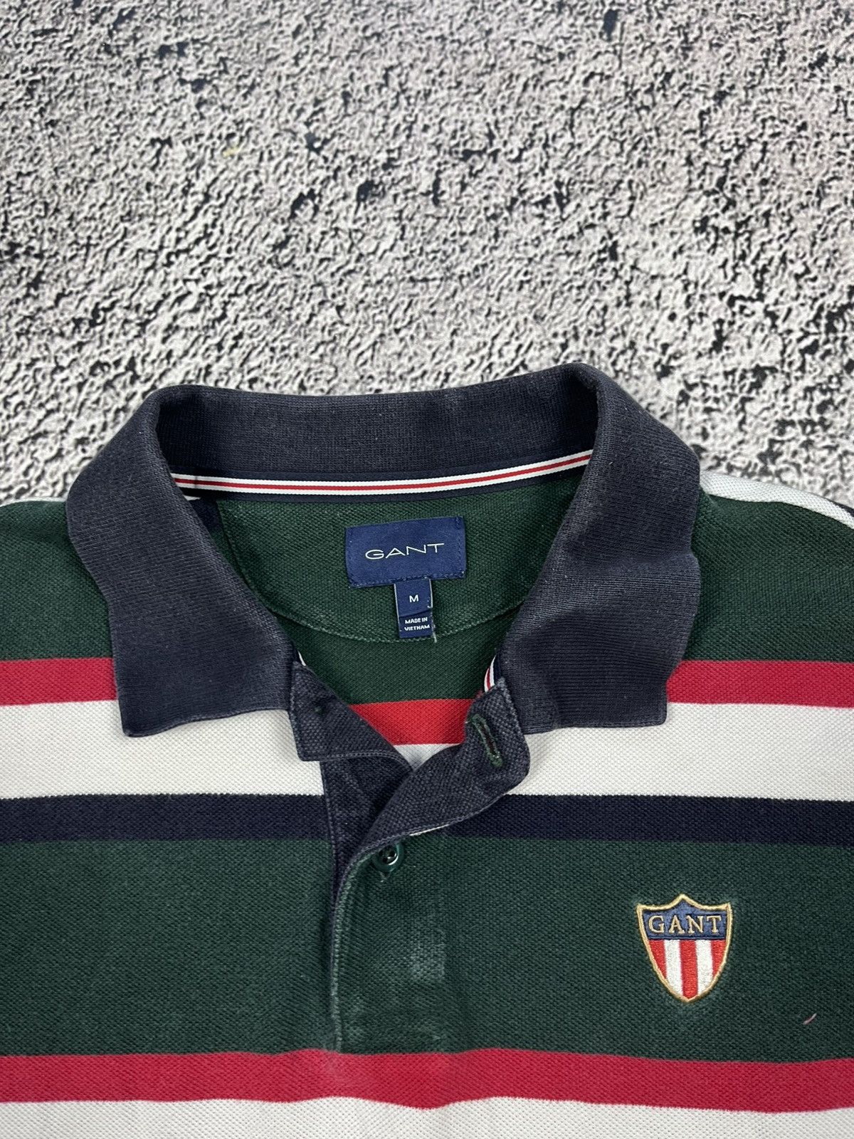 Gant Vintage Y2K Gant polo golf striped streetwear size M Size US M / EU 48-50 / 2 - 4 Thumbnail