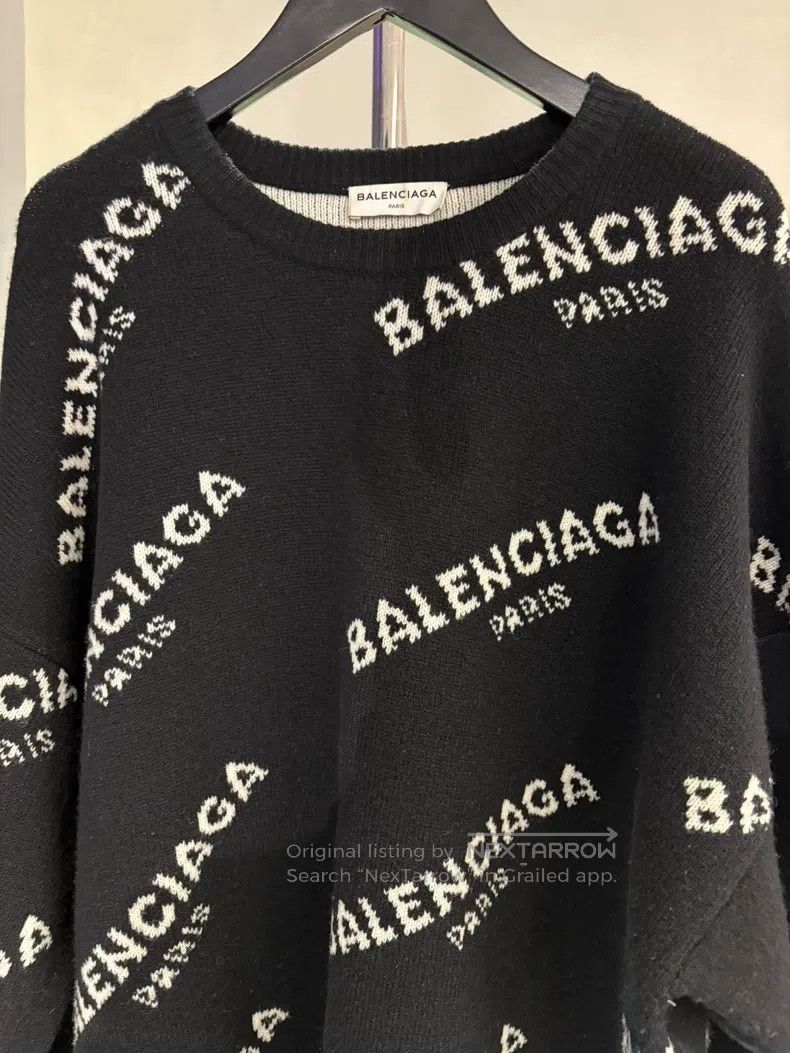Balenciaga Balenciaga Black Sweater Size XS / US 0-2 / IT 36-38 - 4 Thumbnail