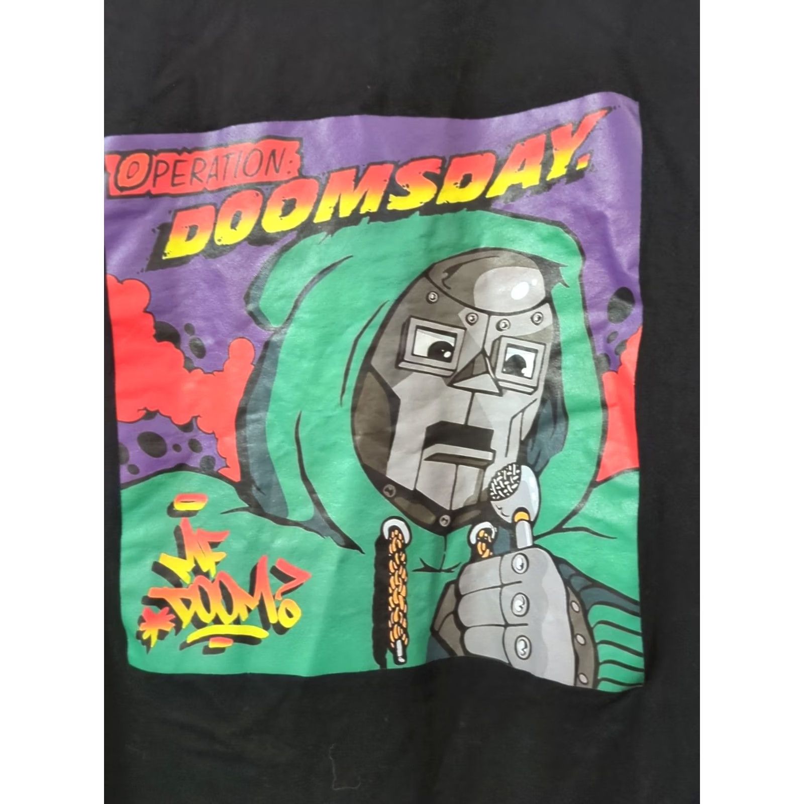 Vintage VINTAGE Operation MF Doomsday T Shirt Collection Hip Hop USA Large T Shirt Size US L / EU 52-54 / 3 - 3 Thumbnail