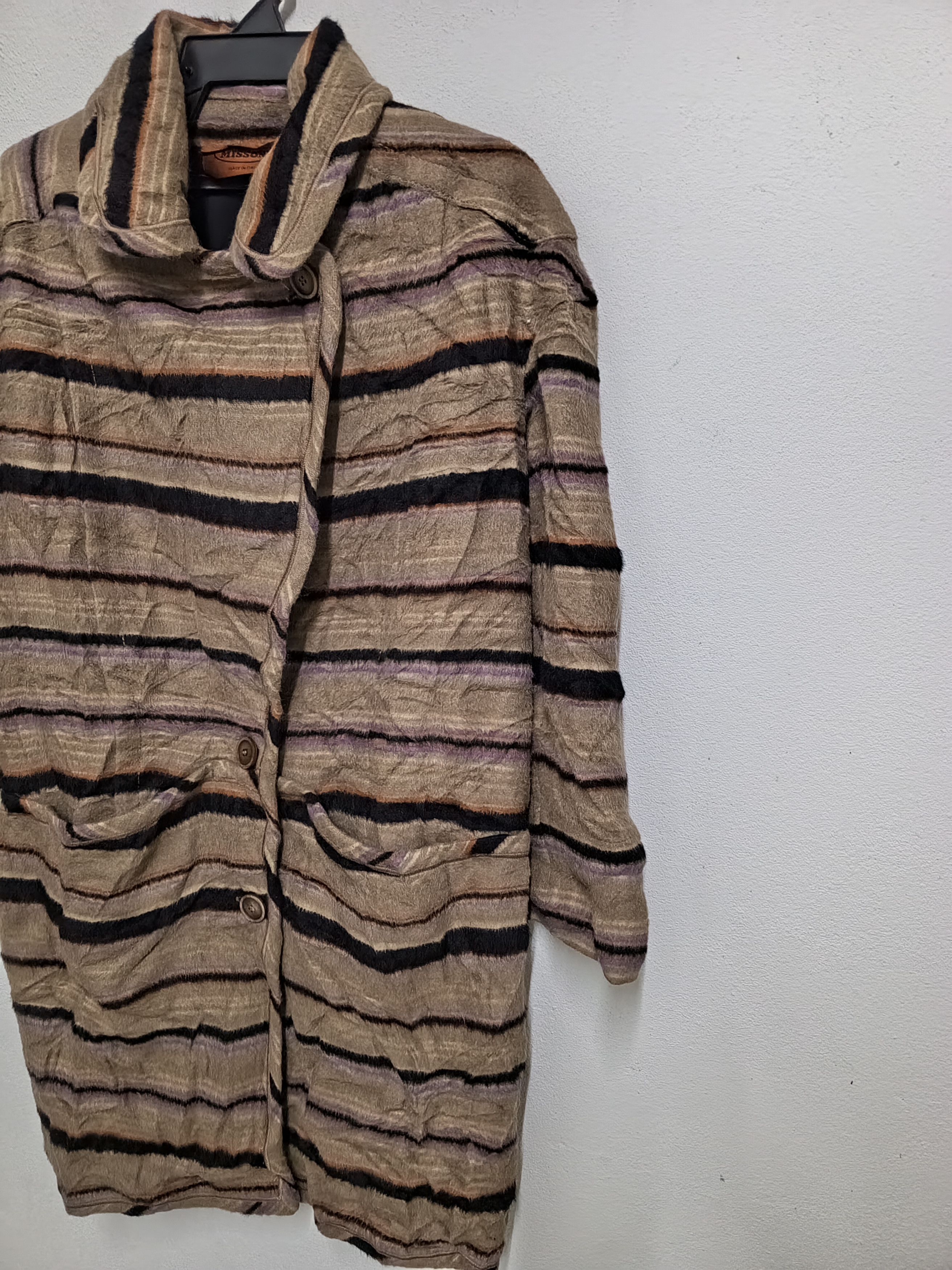 Missoni Massoni wool long coat Size US L / EU 52-54 / 3 - 3 Thumbnail