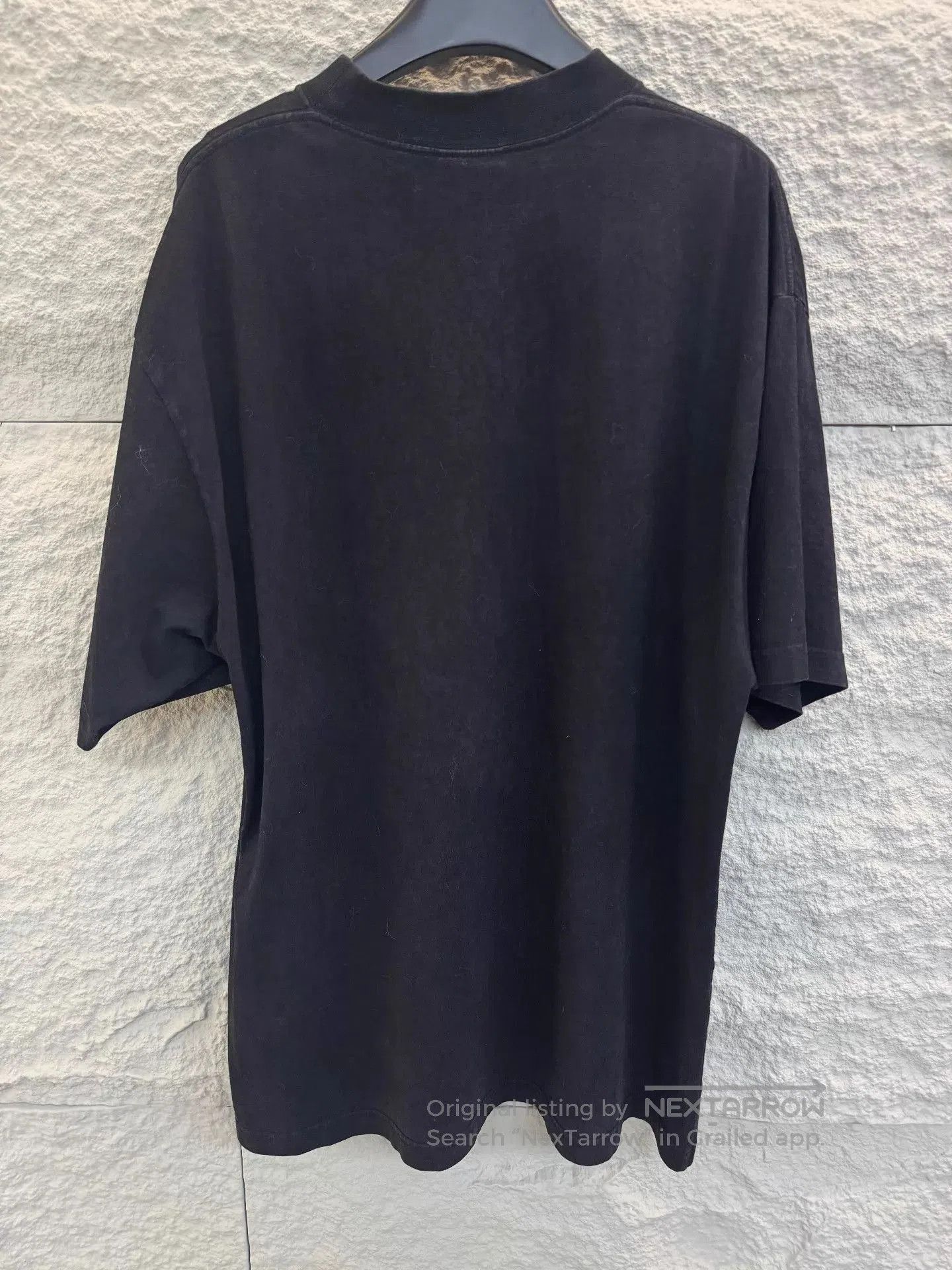 Balenciaga Black Cityscape Print Short Sleeve Shirt. Size US S / EU 44-46 / 1 - 4 Thumbnail