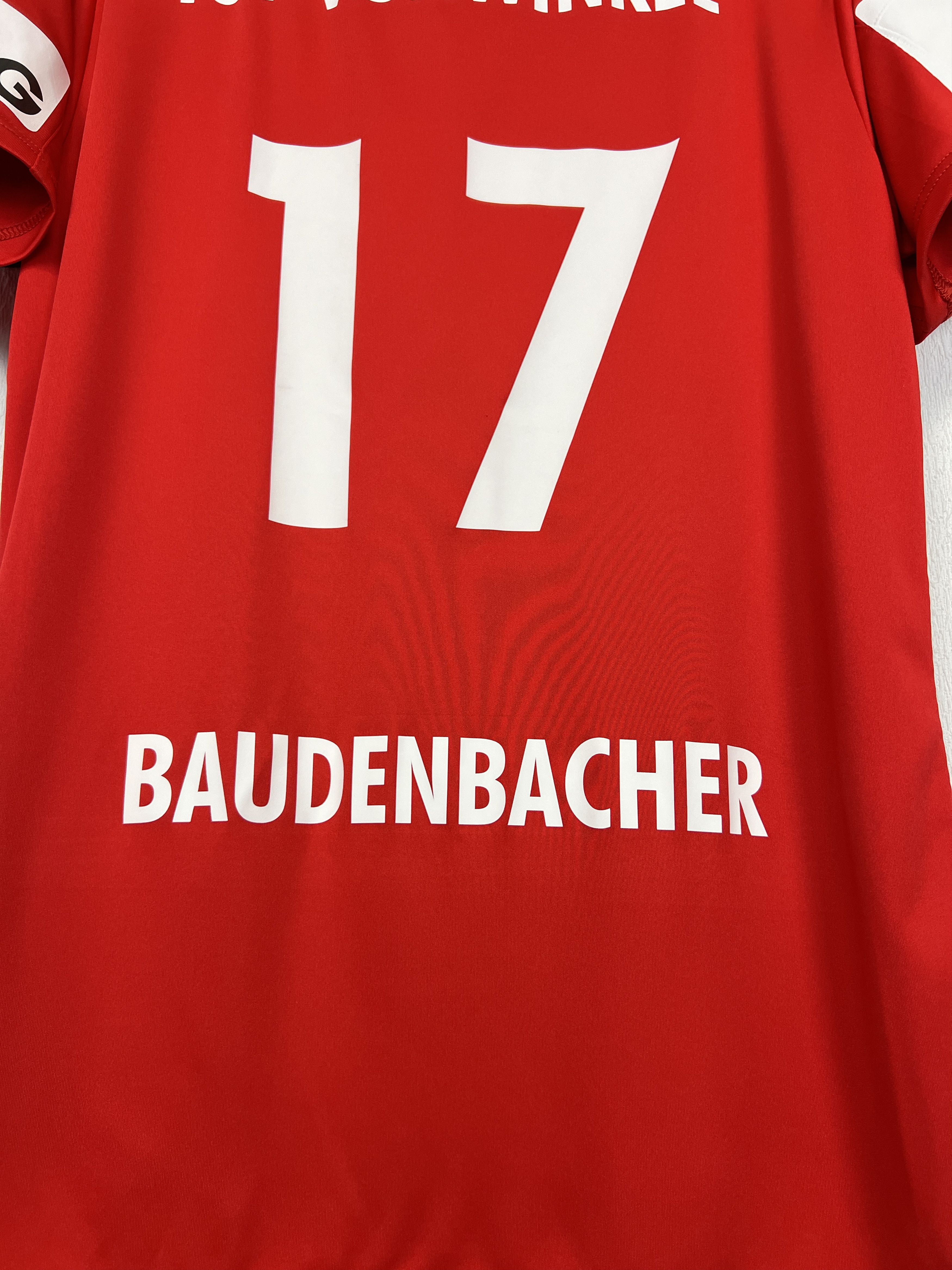 Puma FSV Vohwinkel Shirt Match Worn Baudenbacher Puma Tee Size US L / EU 52-54 / 3 - 14 Thumbnail