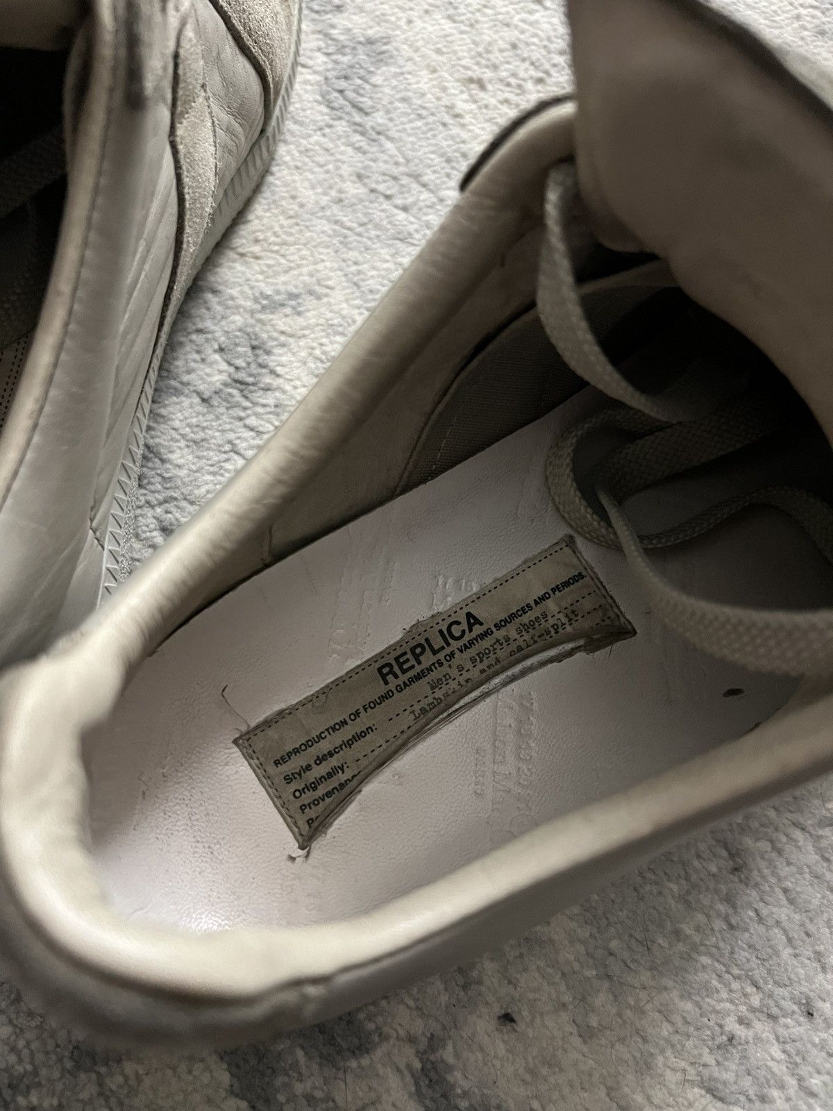 Maison Margiela Maison Margiela Gat Low Gray Size US 8 / EU 41 - 9 Thumbnail