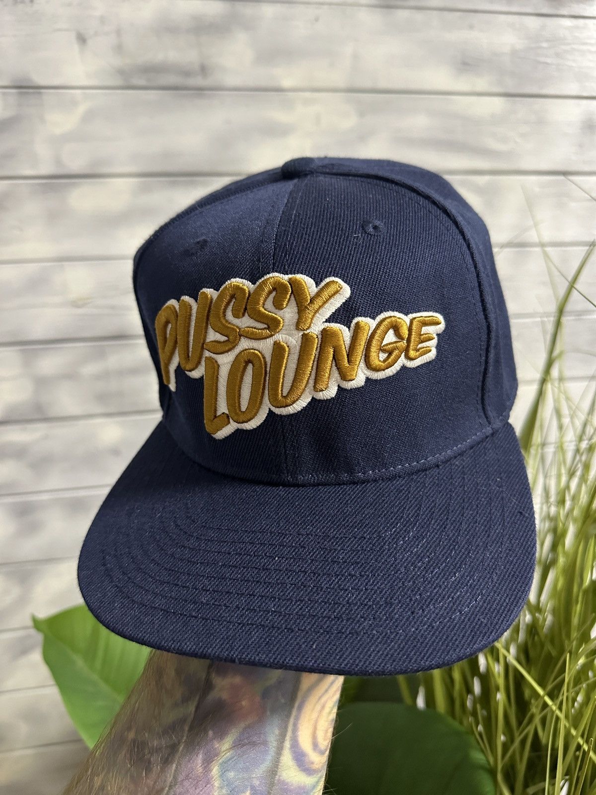 Vintage Rare Cap Pussy Lounge Hat. Humor Sex Porn Y2K Size ONE SIZE - 2 Thumbnail