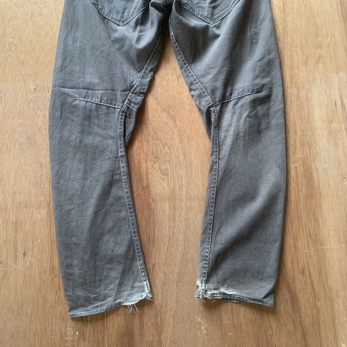 Beauty Beast EARTH TONE 🔥JAPANESE VINTAGE JEANS CURVE LEG TROUSERS FADED Size US 32 / EU 48 - 12 Thumbnail