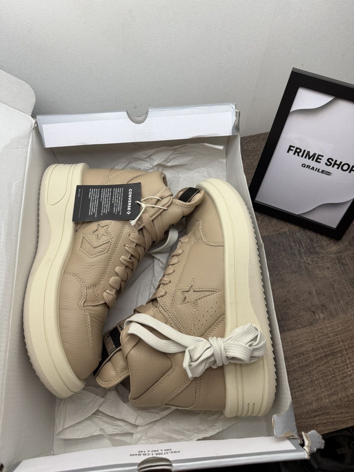 Converse × Rick Owens Drkshdw Rick Owens x Converse Turbowpn Sneakers Size US 8 / EU 41 - 7 Thumbnail