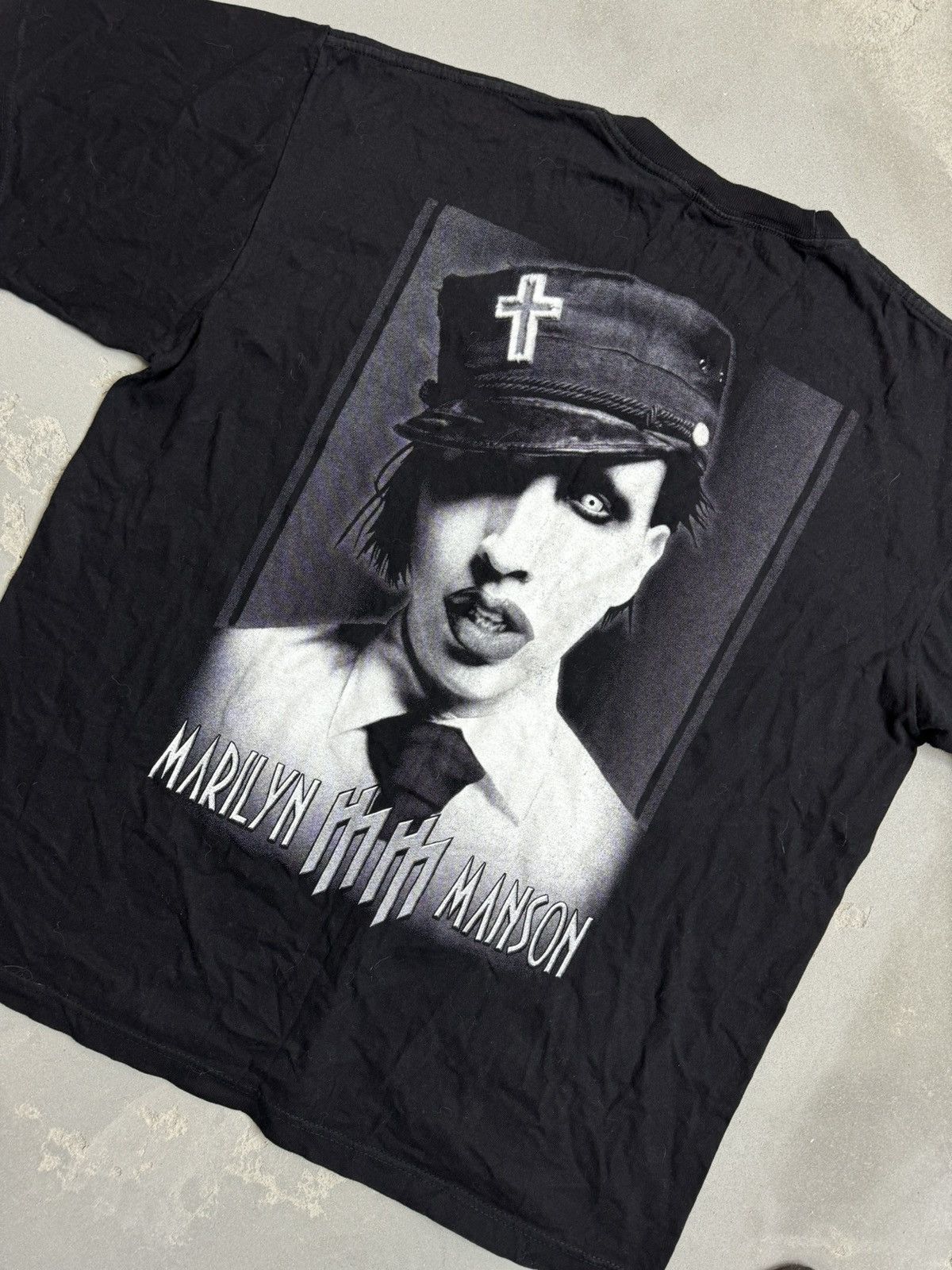 Band Tees Marylin Manson The Golden Age of Grotesque Tour 2003 Tee Size US XL / EU 56 / 4 - 4 Thumbnail