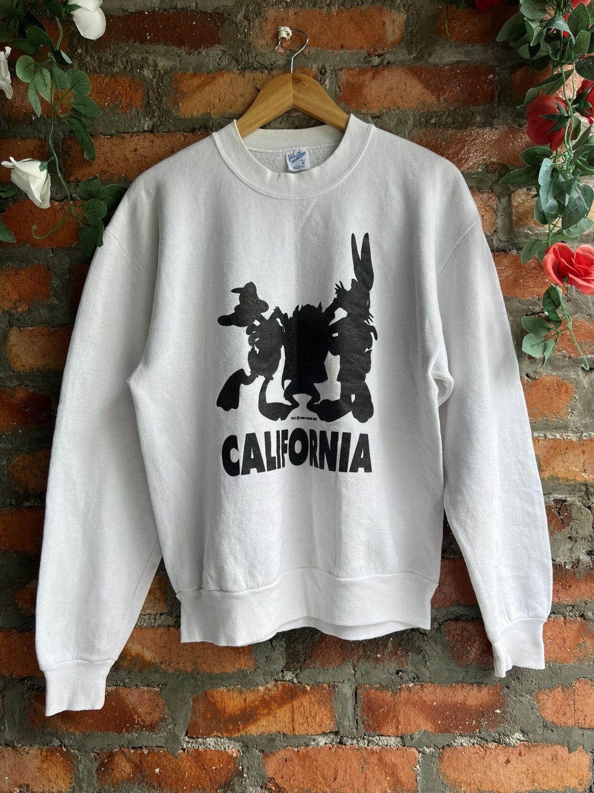Other Vintage Warner Bros California Sweatshirt Size US M / EU 48-50 / 2 - 1 Thumbnail