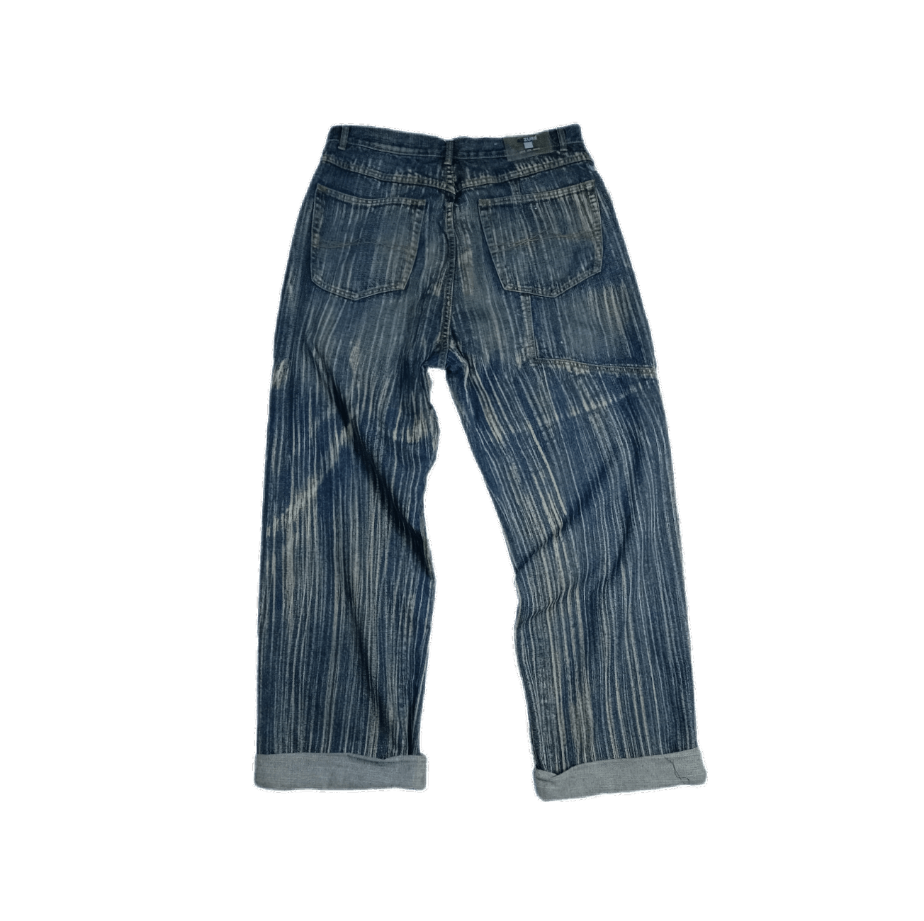 Japanese Brand Y2K Azzure Perfect Fit Disstressed Denim Size US 36 / EU 52 - 2 Thumbnail