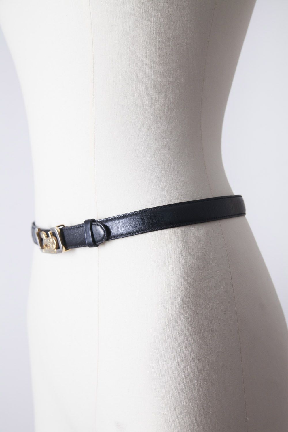 Celine Vintage 1980's micro carriage Céline belt Size ONE SIZE - 3 Thumbnail