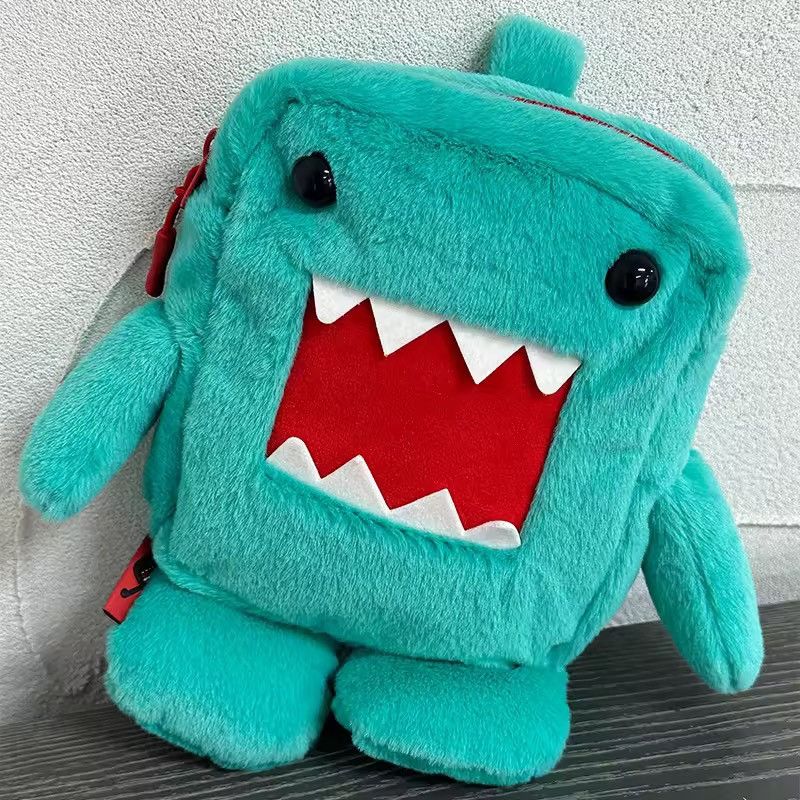 Japanese Brand Kawaii Domo Kun Plush Shoulder Bag Size ONE SIZE - 3 Thumbnail