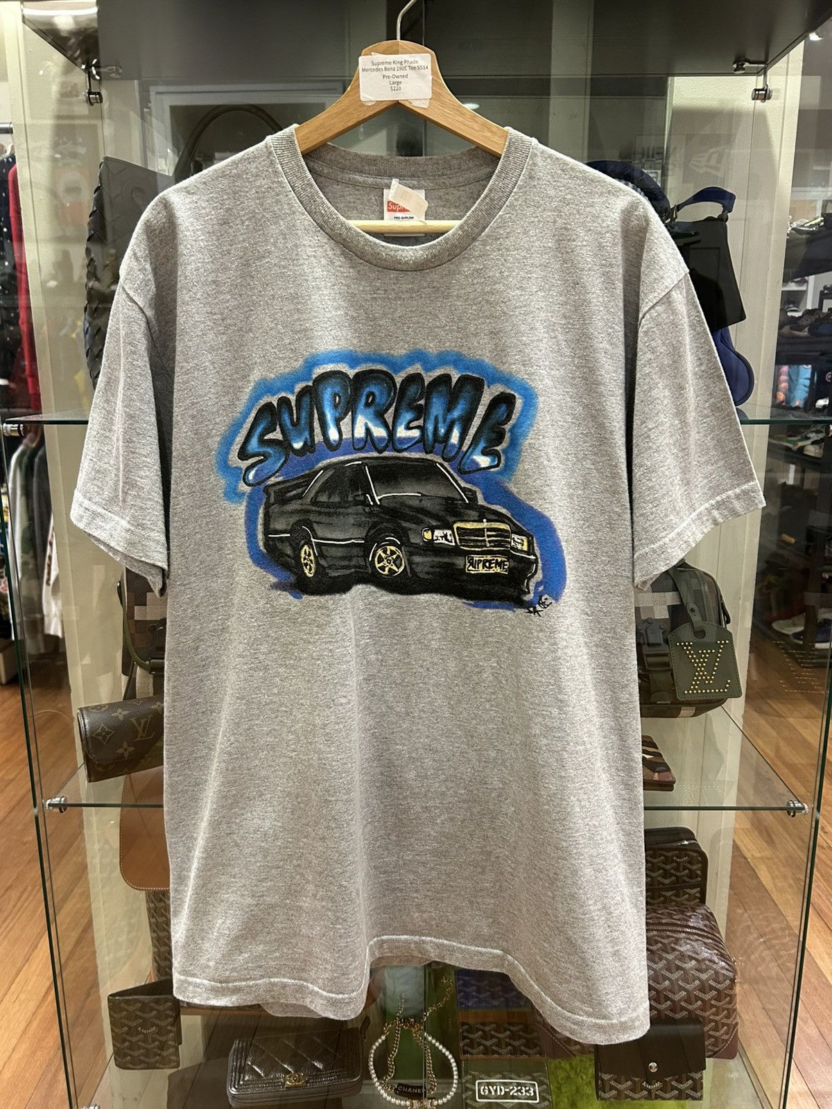 Supreme Supreme King Phade Mercedes Benz 190E Tee Size US L / EU 52-54 / 3 - 1 Thumbnail