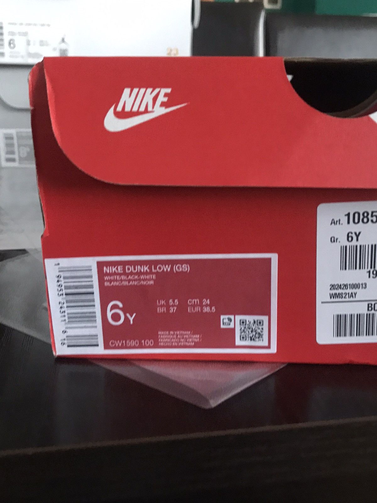Nike Nike Dunk Low “Panda” Size US 8.5 / IT 38.5 - 9 Thumbnail