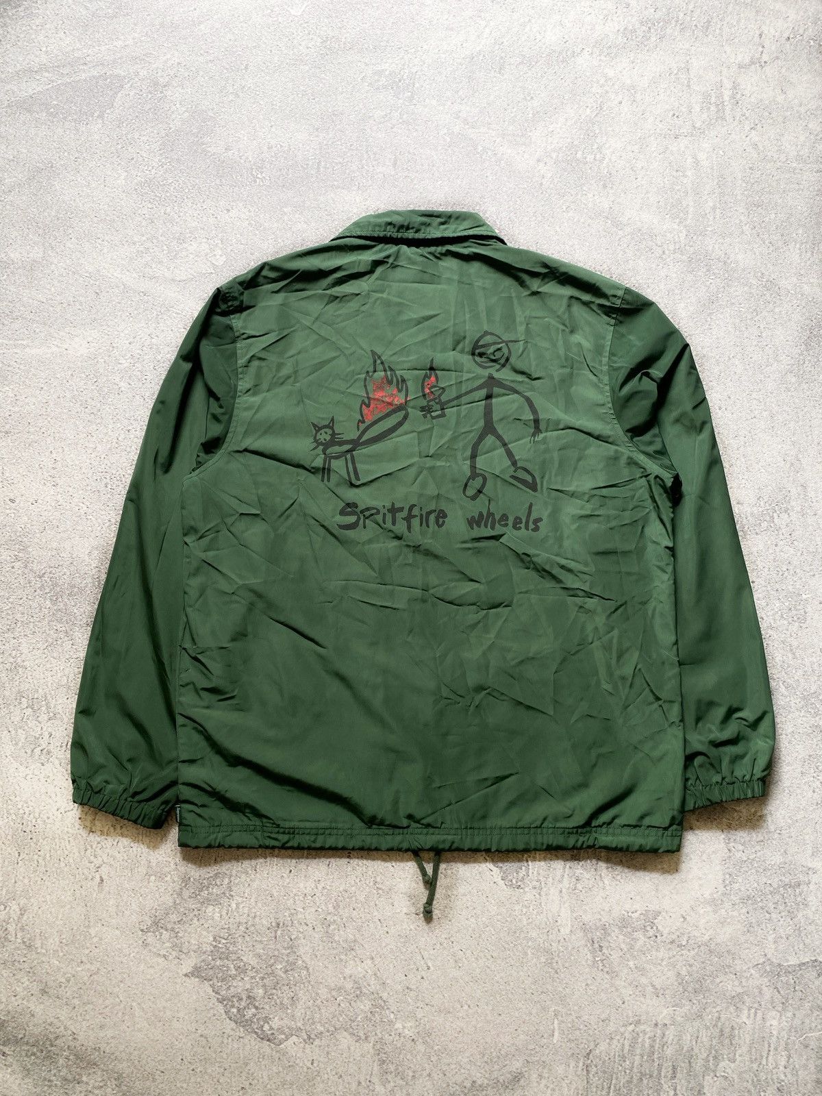 Spitfire × Supreme Supreme X Spitfire Coaches Jacket SS18 | Grailed