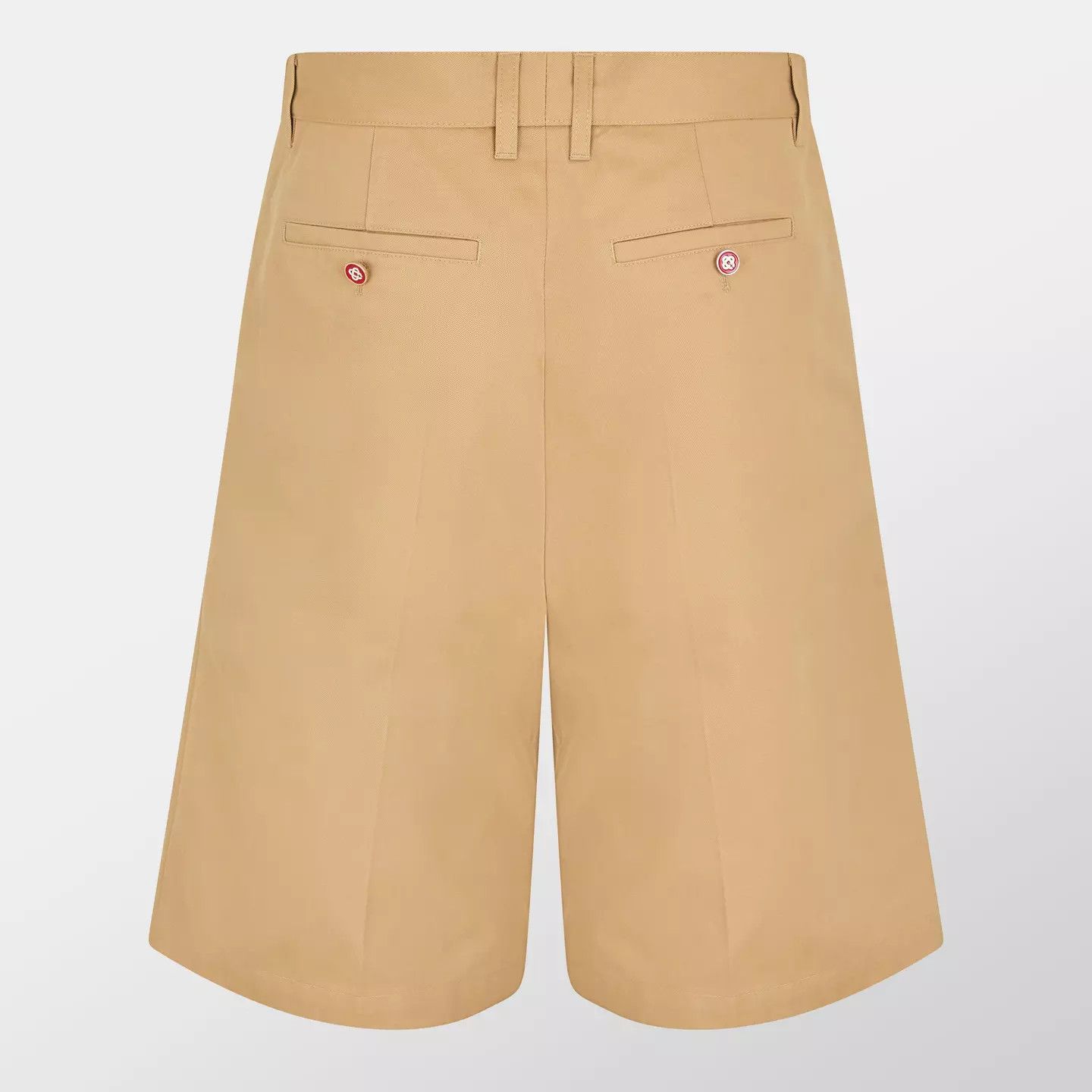 Casablanca o1g2r1mq0426 Tailored Chino Shorts in Beige Size US 32 / EU 48 - 2 Thumbnail