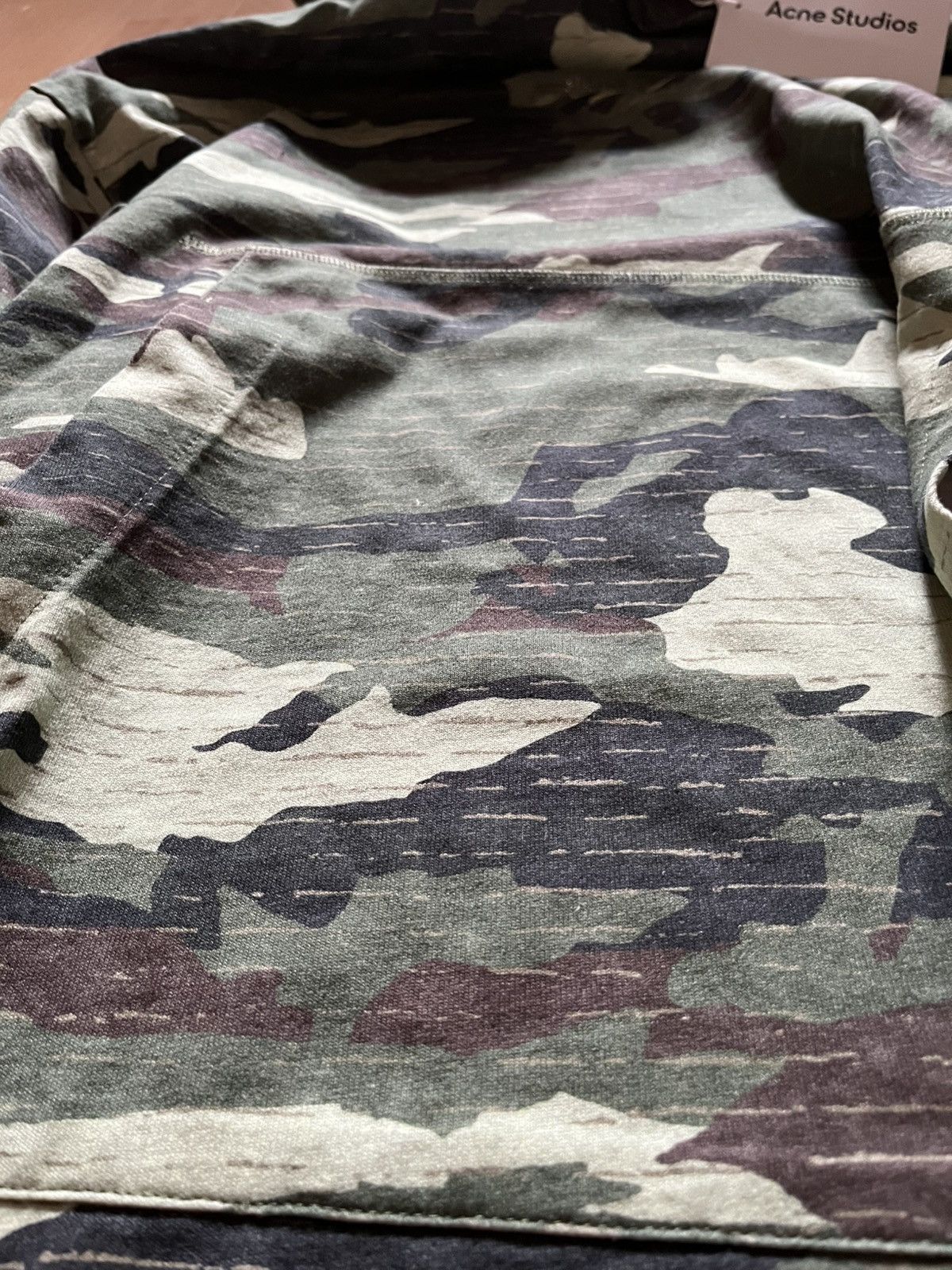 Acne Studios Acne studios green gem stone camouflage camo Hoodie size M Size US M / EU 48-50 / 2 - 6 Thumbnail