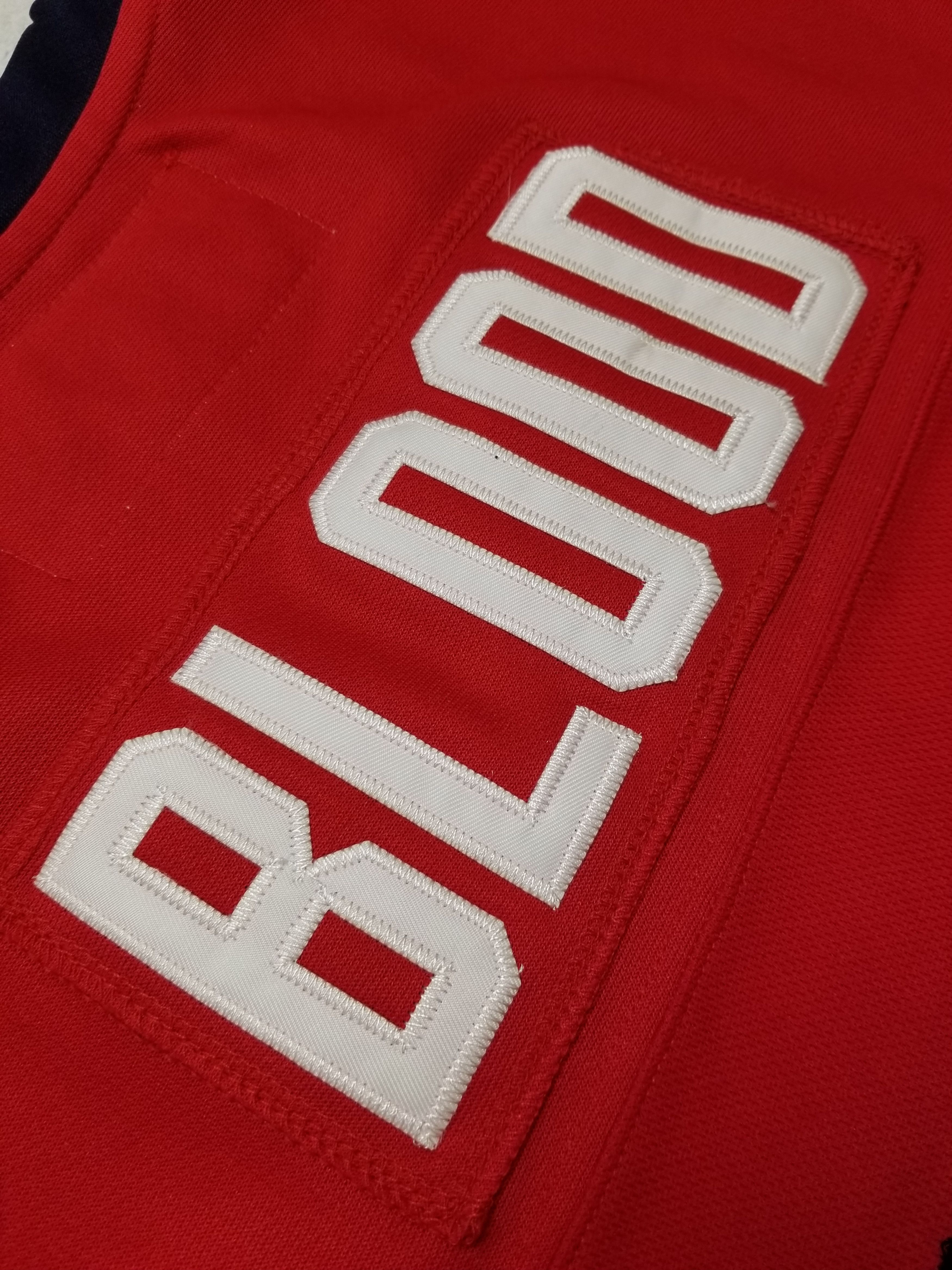 Other Ben Blood Elmira Jackals Hockey ECHL Stitched Sewn Jersey Size US L / EU 52-54 / 3 - 9 Thumbnail