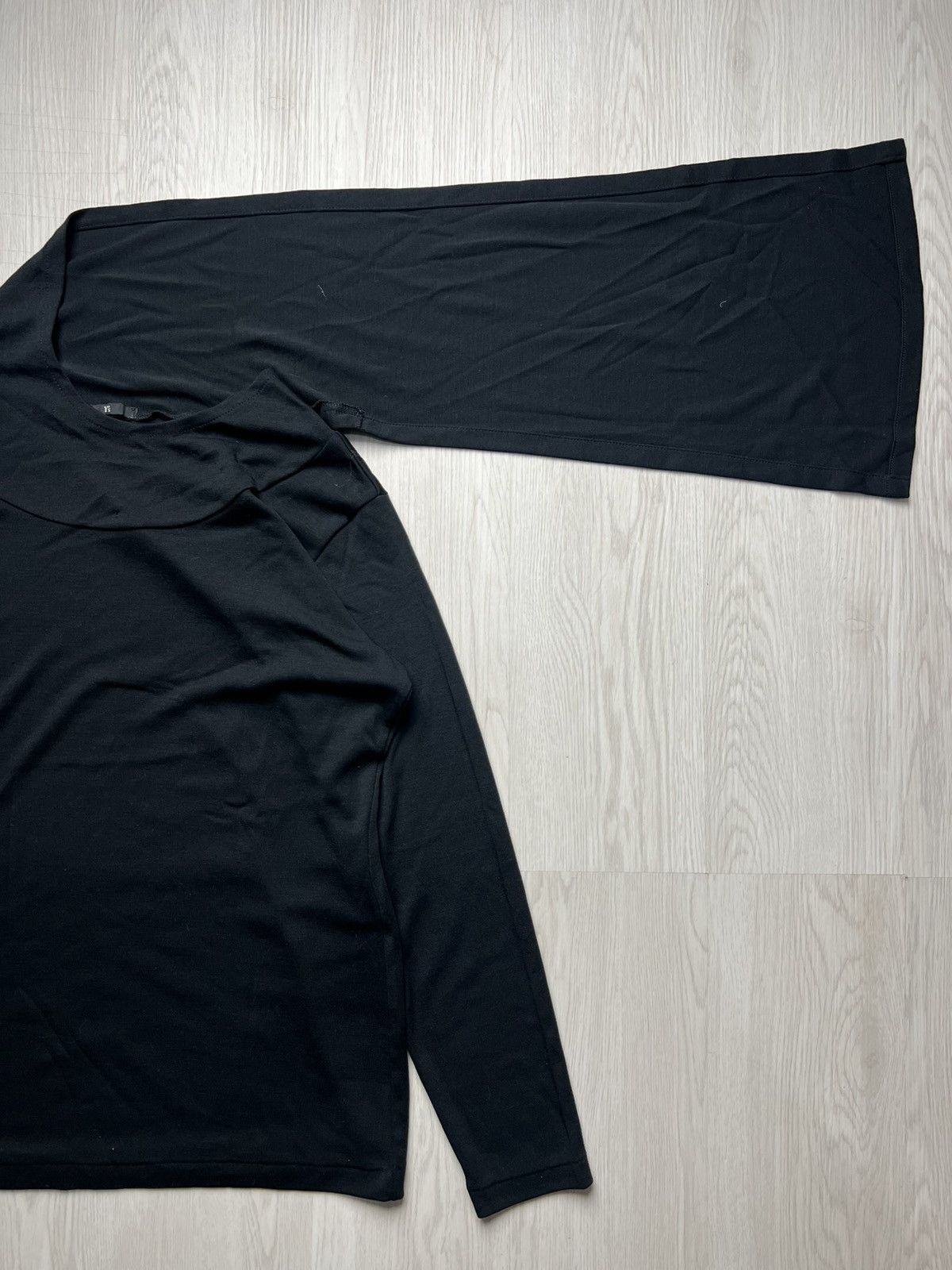 Yohji Yamamoto Y’s Triacetate Asymmetric Longsleeve Scarf