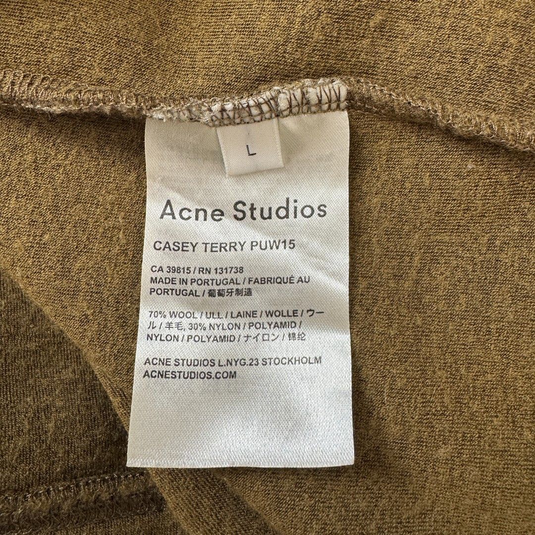 Acne Studios Casey Terry Sweatshirt Size US L / EU 52-54 / 3 - 6 Thumbnail