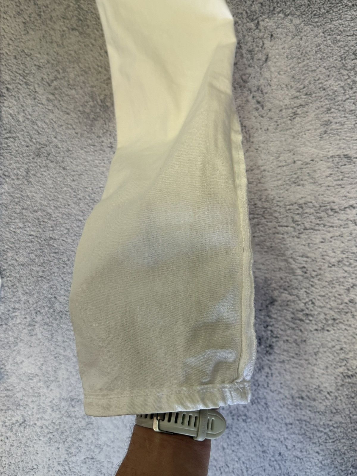 Acne Studios Acne Jeans HEP Slim Straight White Denim 26x34 Vintage Size 26" / US 2 / IT 38 - 14 Thumbnail