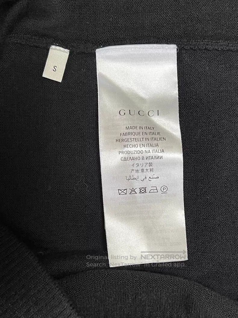Gucci Gucci Little Bee Knitted Cardigan coat Size S / US 4 / IT 40 - 7 Thumbnail